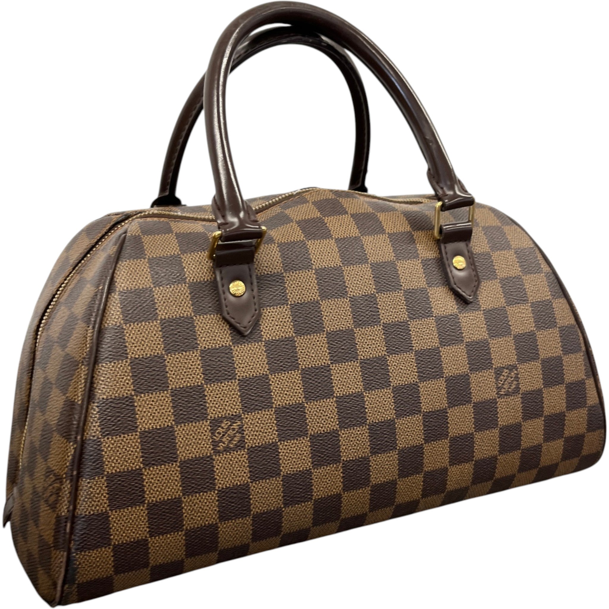 Women's Ribera Mm Damier Ebene Bag Brown