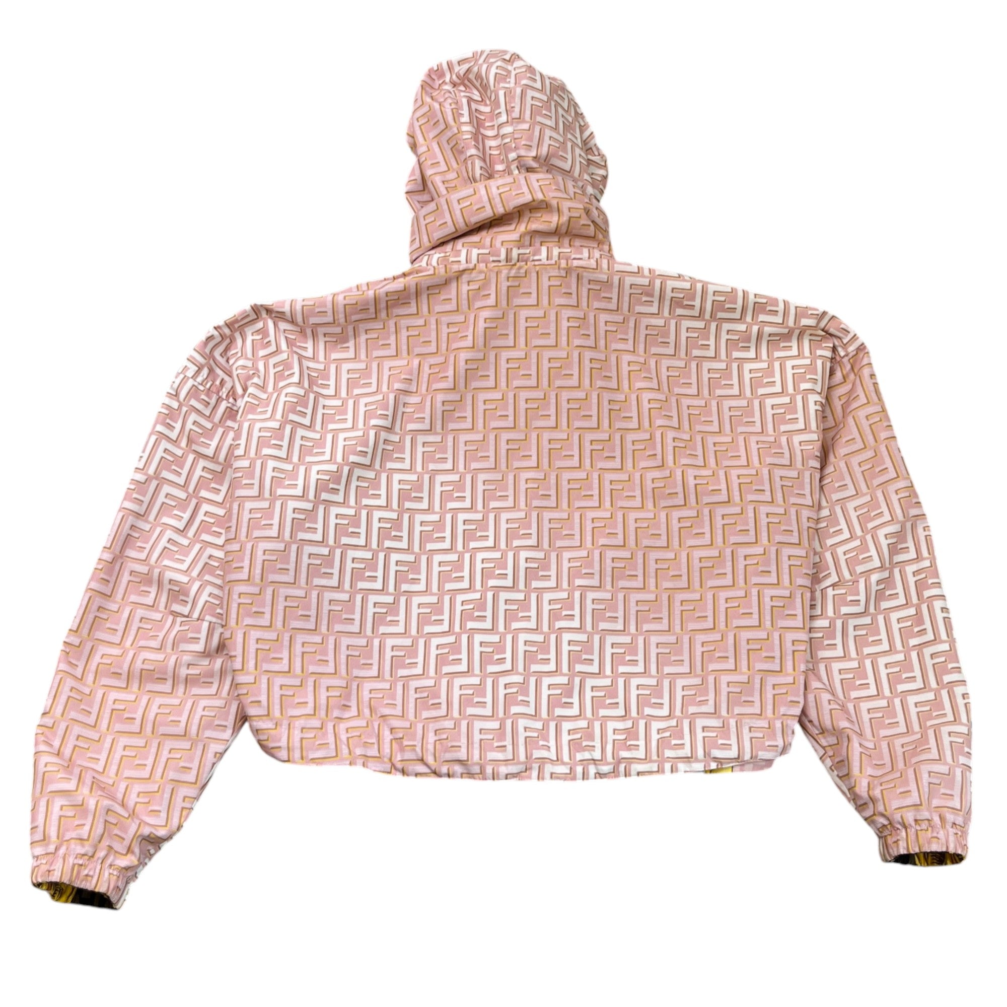 Women's Fendace Reversible Print Jacket Pink Size XS