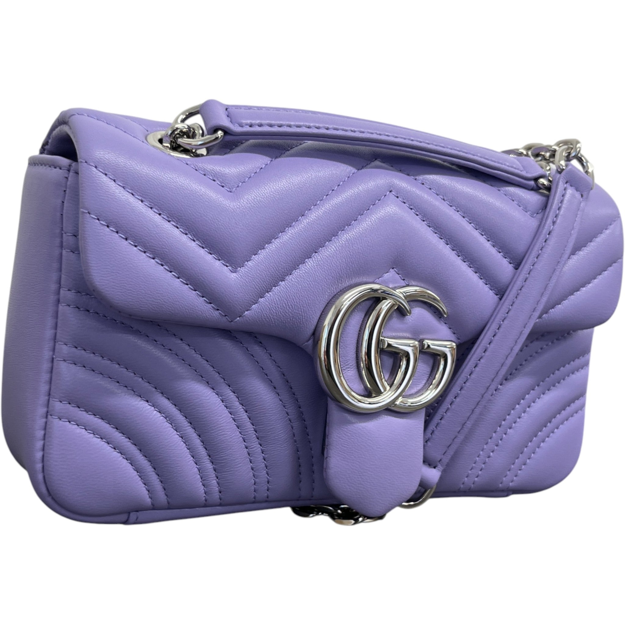 Women's Gg Marmont Small Shoulder Bag Purple