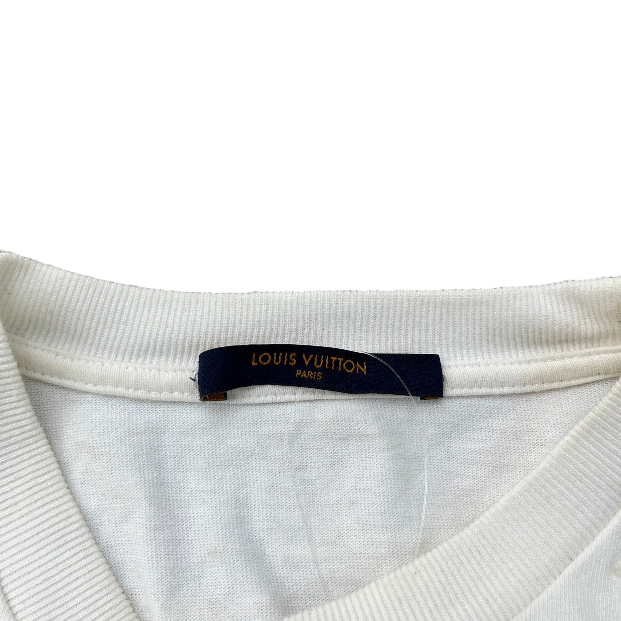 Men's All Over Monogram T-Shirt White Size M