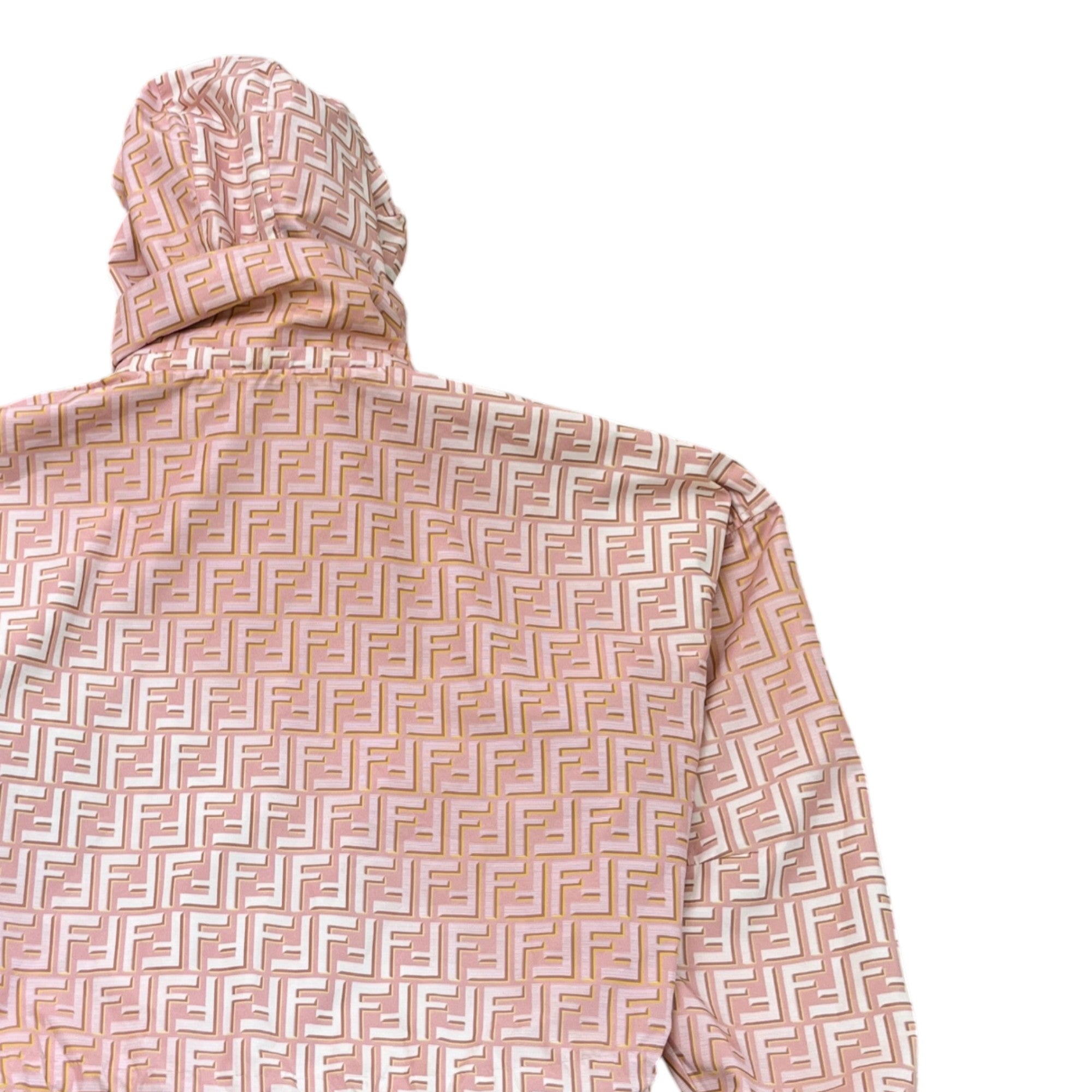 Women's Fendace Reversible Print Jacket Pink Size XS
