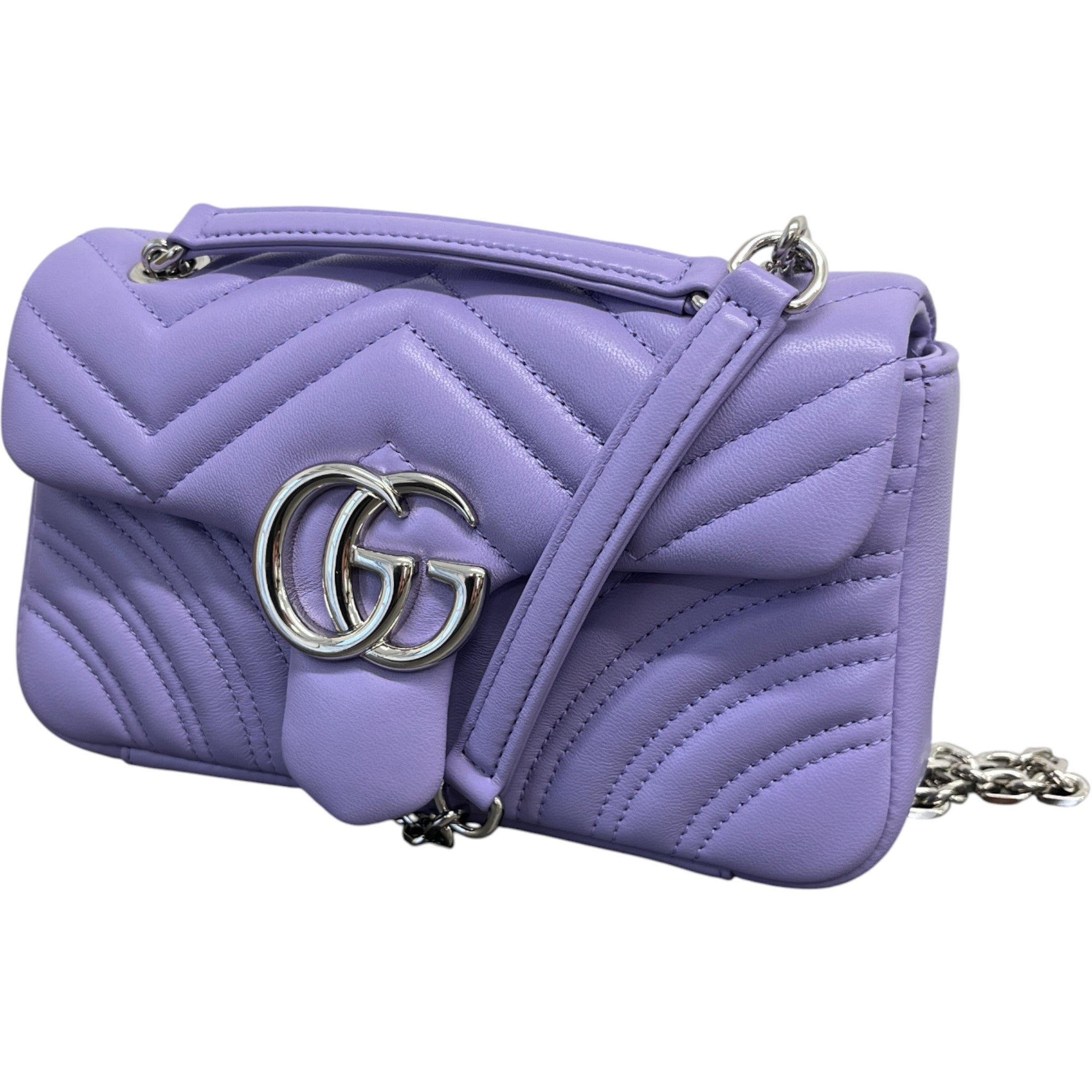 Women's Gg Marmont Small Shoulder Bag Purple