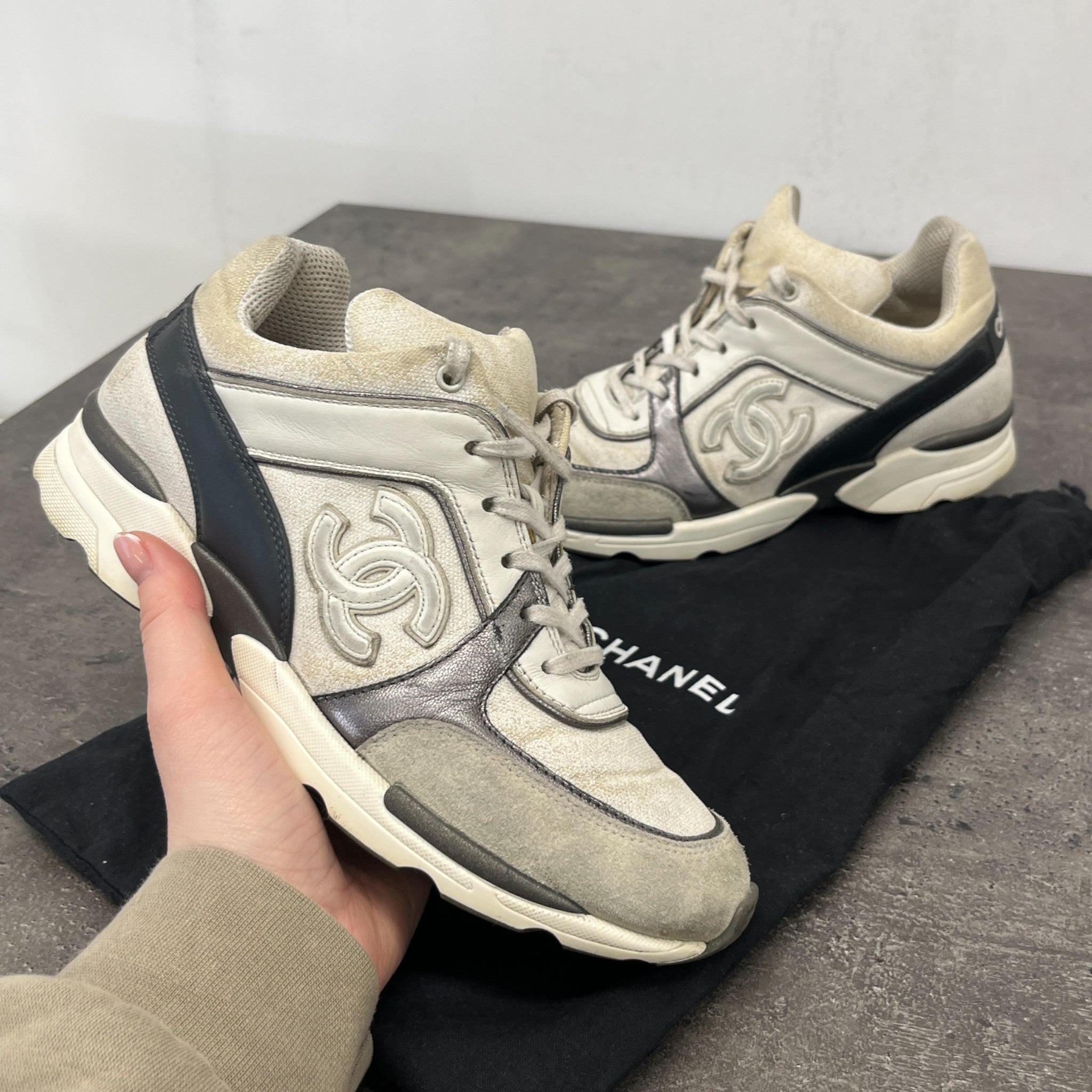 Women's Cc Runner Low Trainers White Size EU 36.5 / UK 3.5