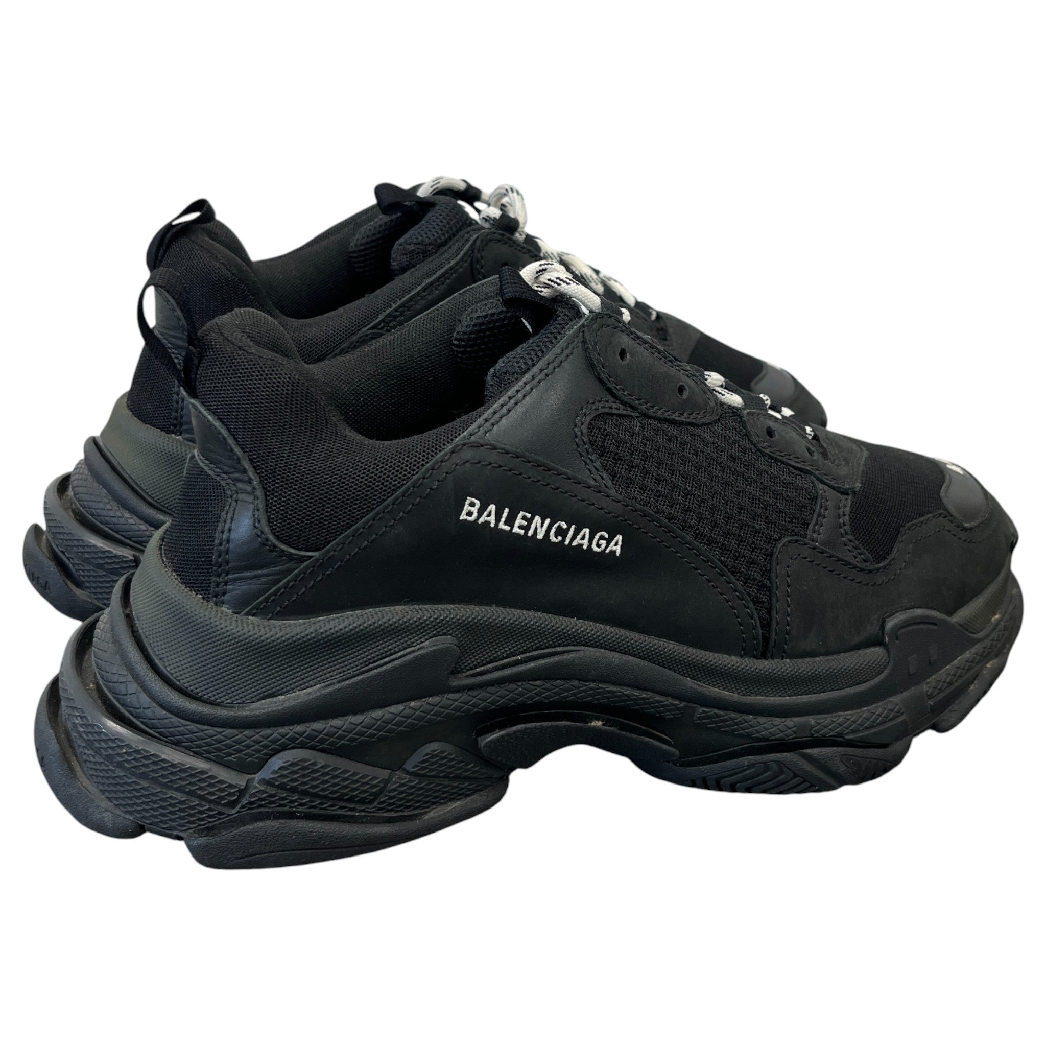 Men's Triple S Low Trainers Black Size EU 44 / UK 10