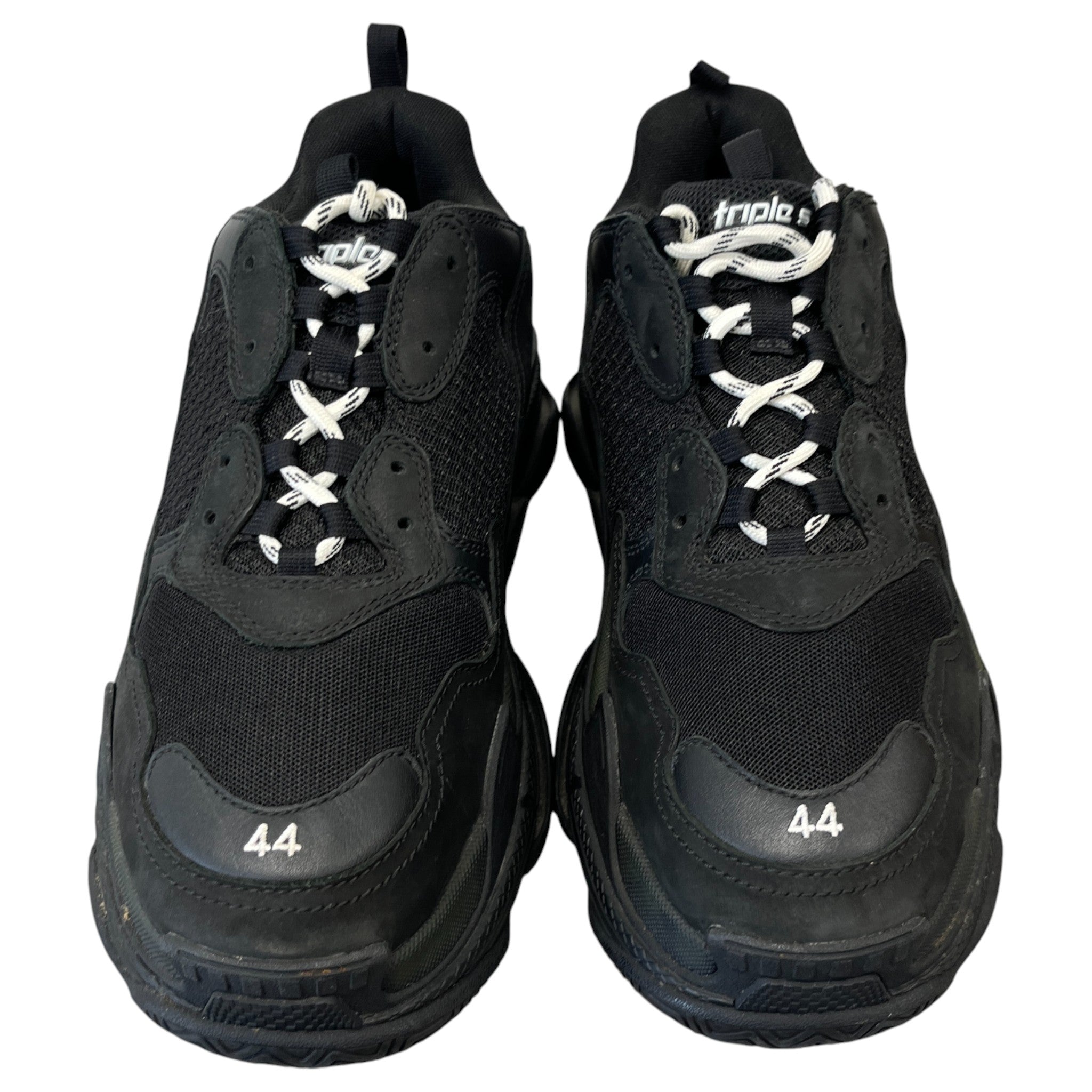 Men's Triple S Low Trainers Black Size EU 44 / UK 10