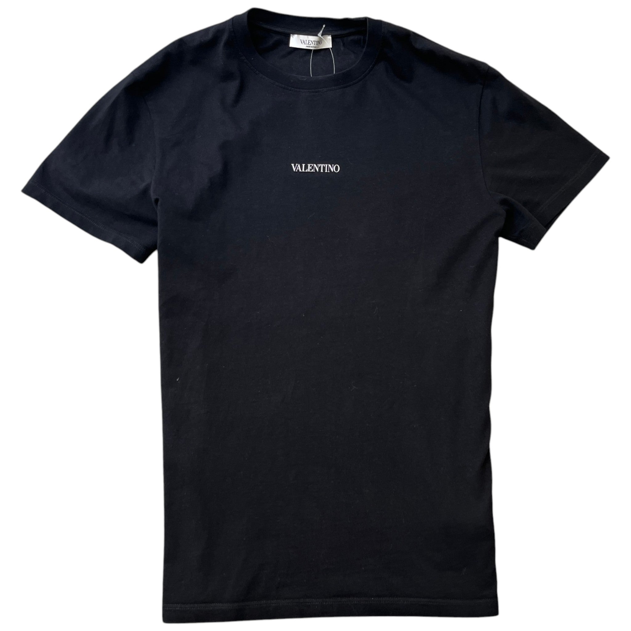 Men's Logo Print T-Shirt Black Size XS