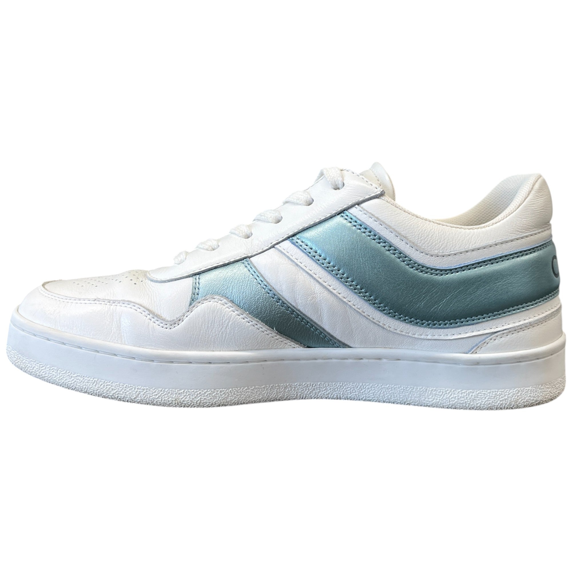 Women's Logo Lace Up Low Trainers White Size EU 37 / UK 4