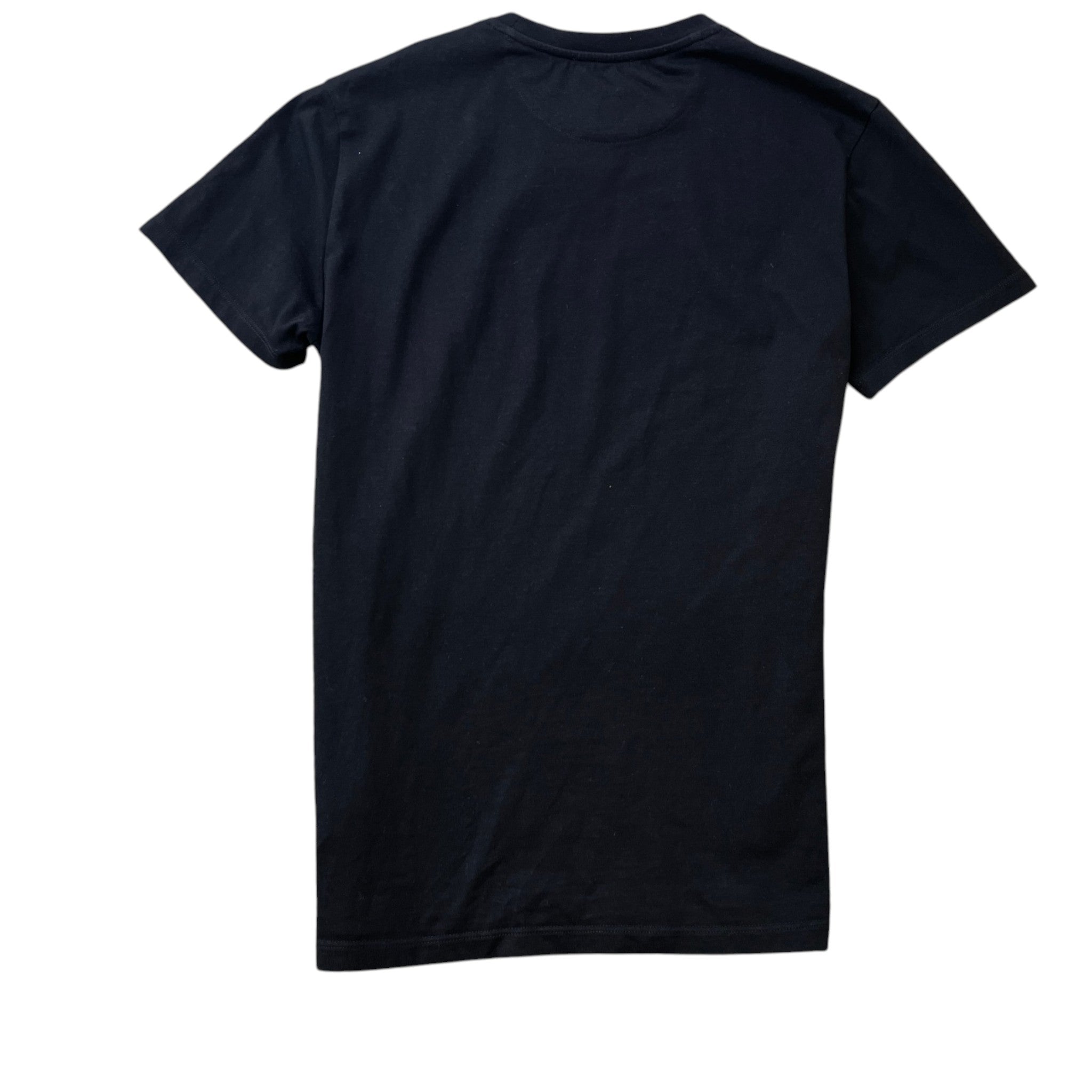 Men's Logo Print T-Shirt Black Size XS