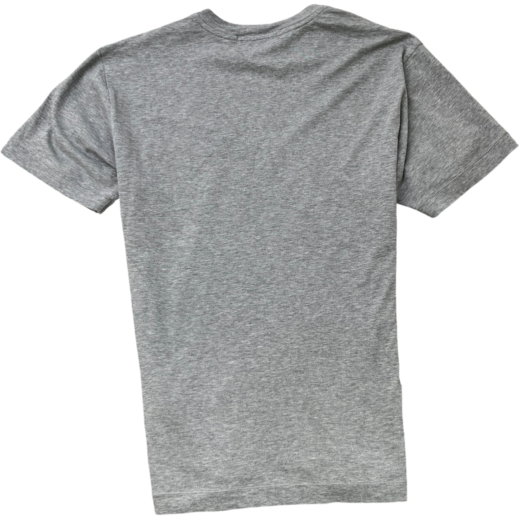 Men's Applique Logo T-Shirt Grey Size S