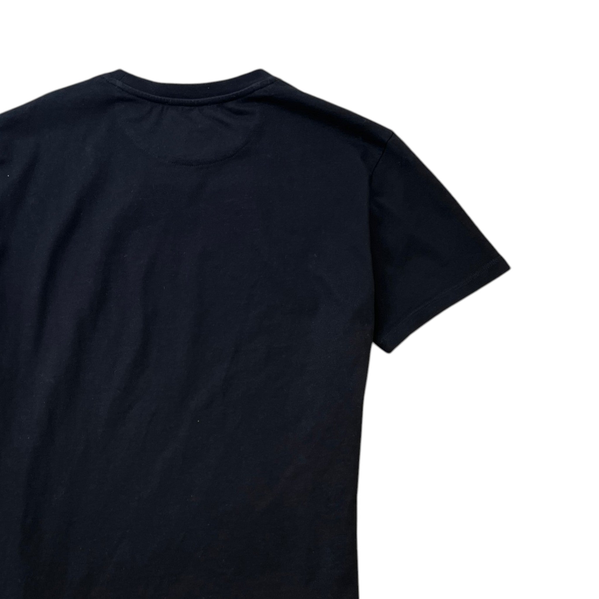 Men's Logo Print T-Shirt Black Size XS