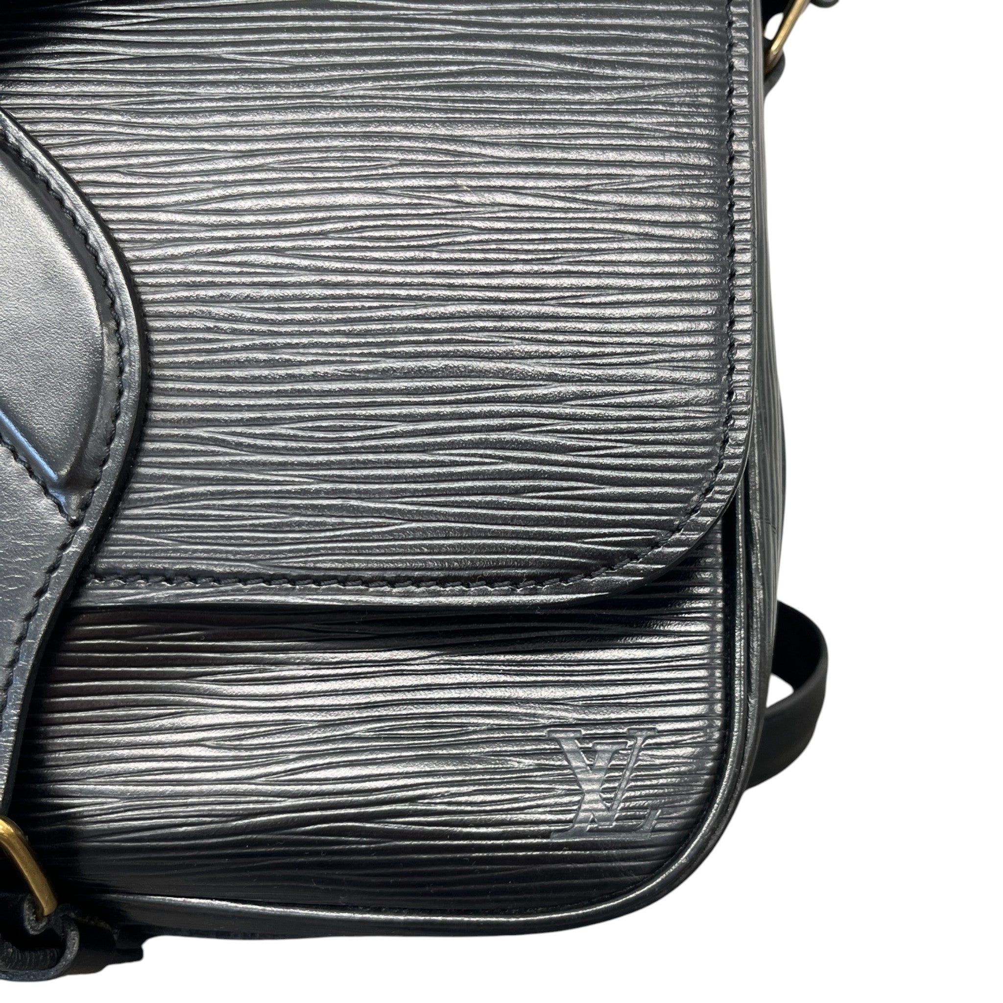 Women's Epi Cartouchiere Mm Bag Black