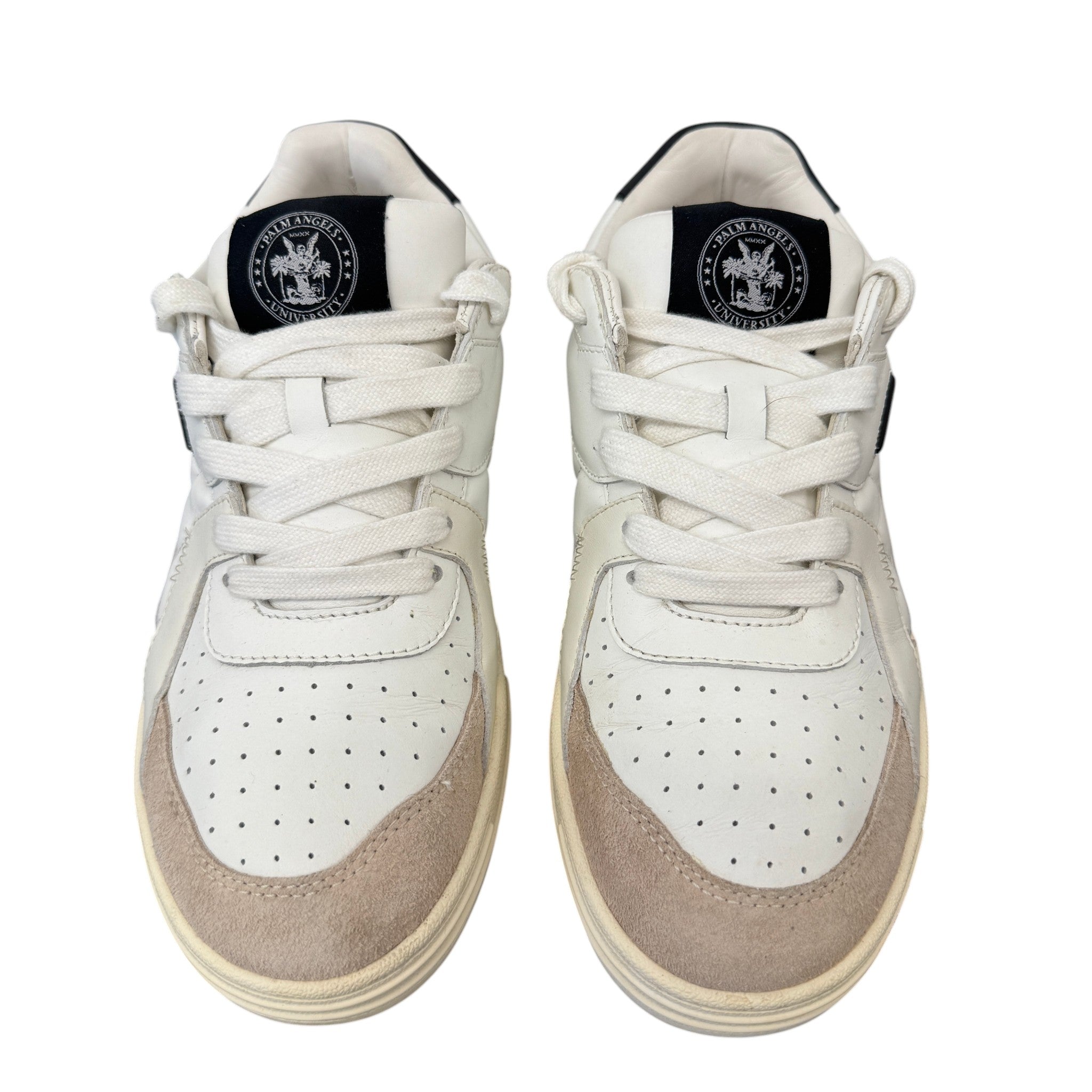 Men's University Low Trainers Cream Size EU 42 / UK 8