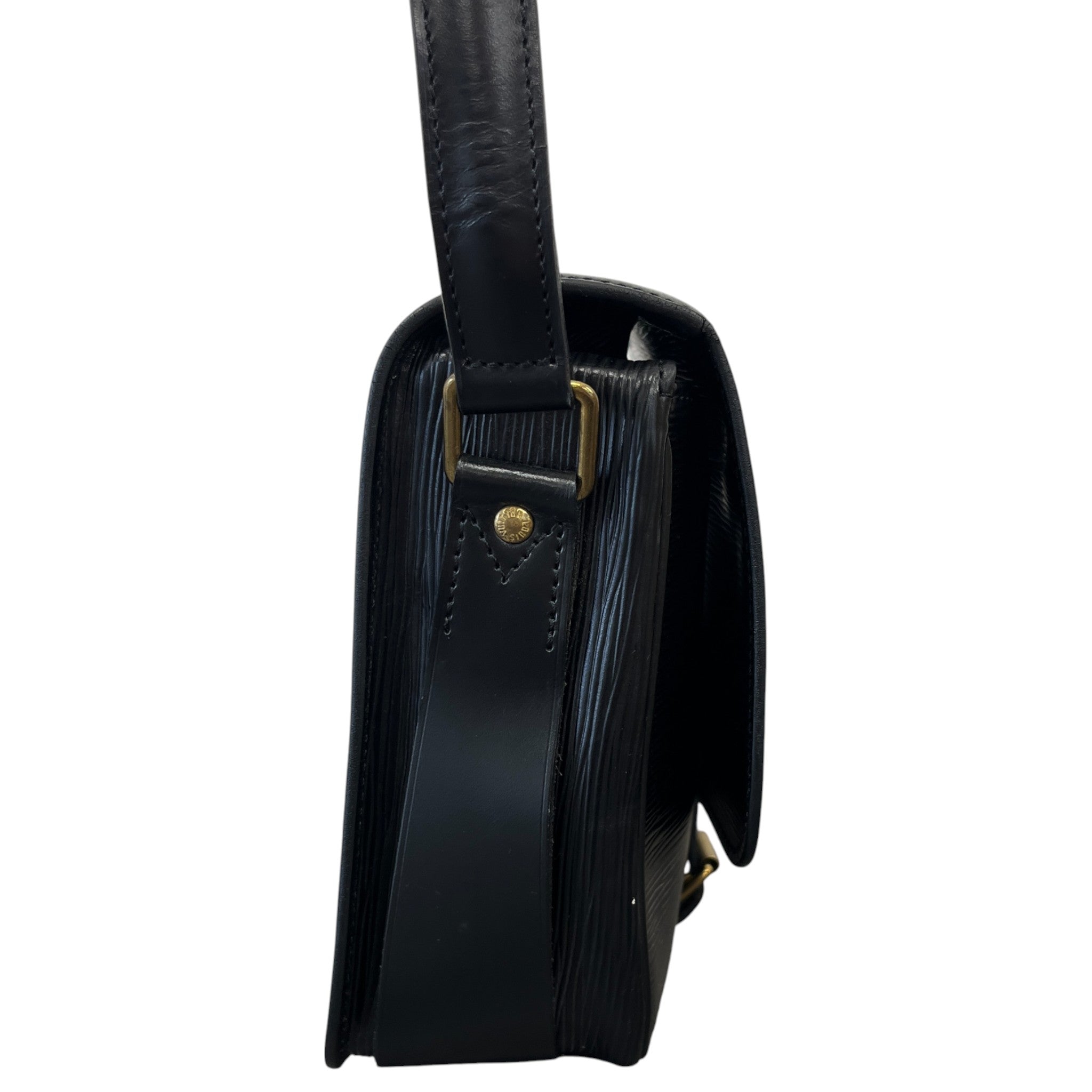 Women's Epi Cartouchiere Mm Bag Black