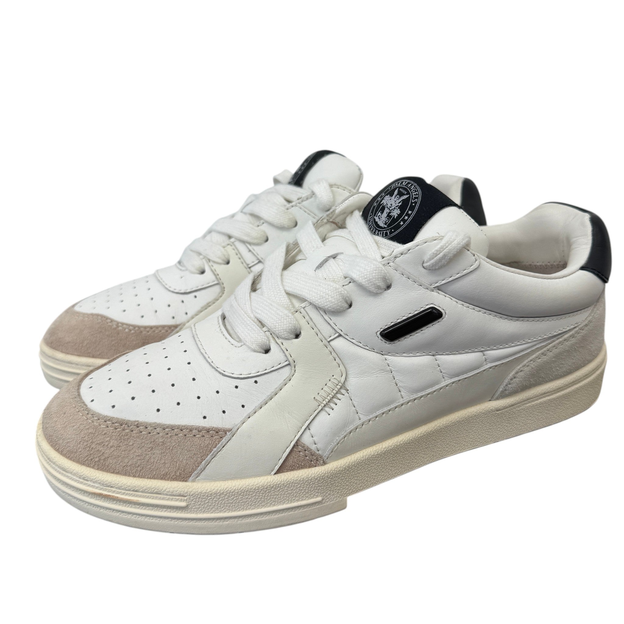 Men's University Low Trainers Cream Size EU 42 / UK 8