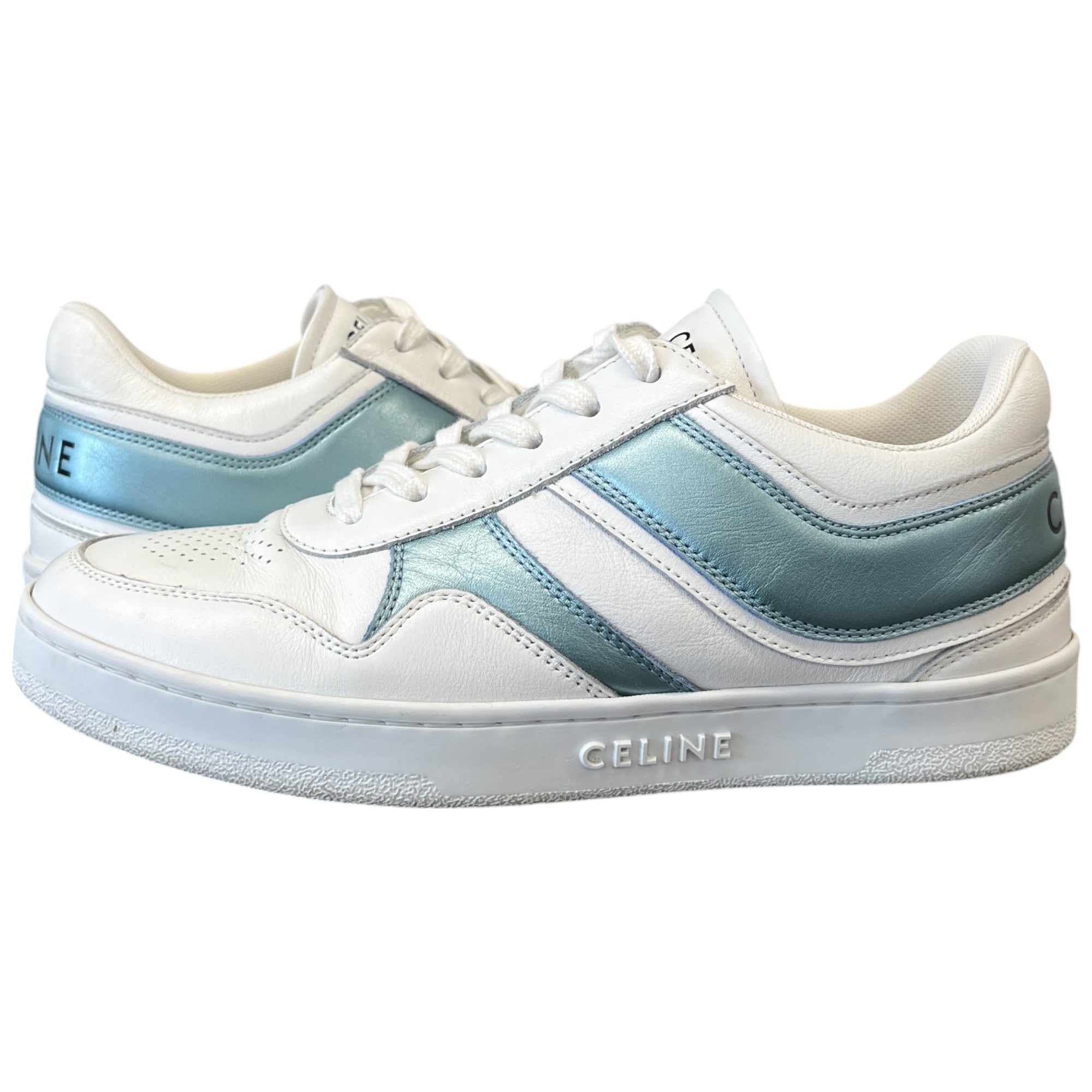 Women's Logo Lace Up Low Trainers White Size EU 37 / UK 4