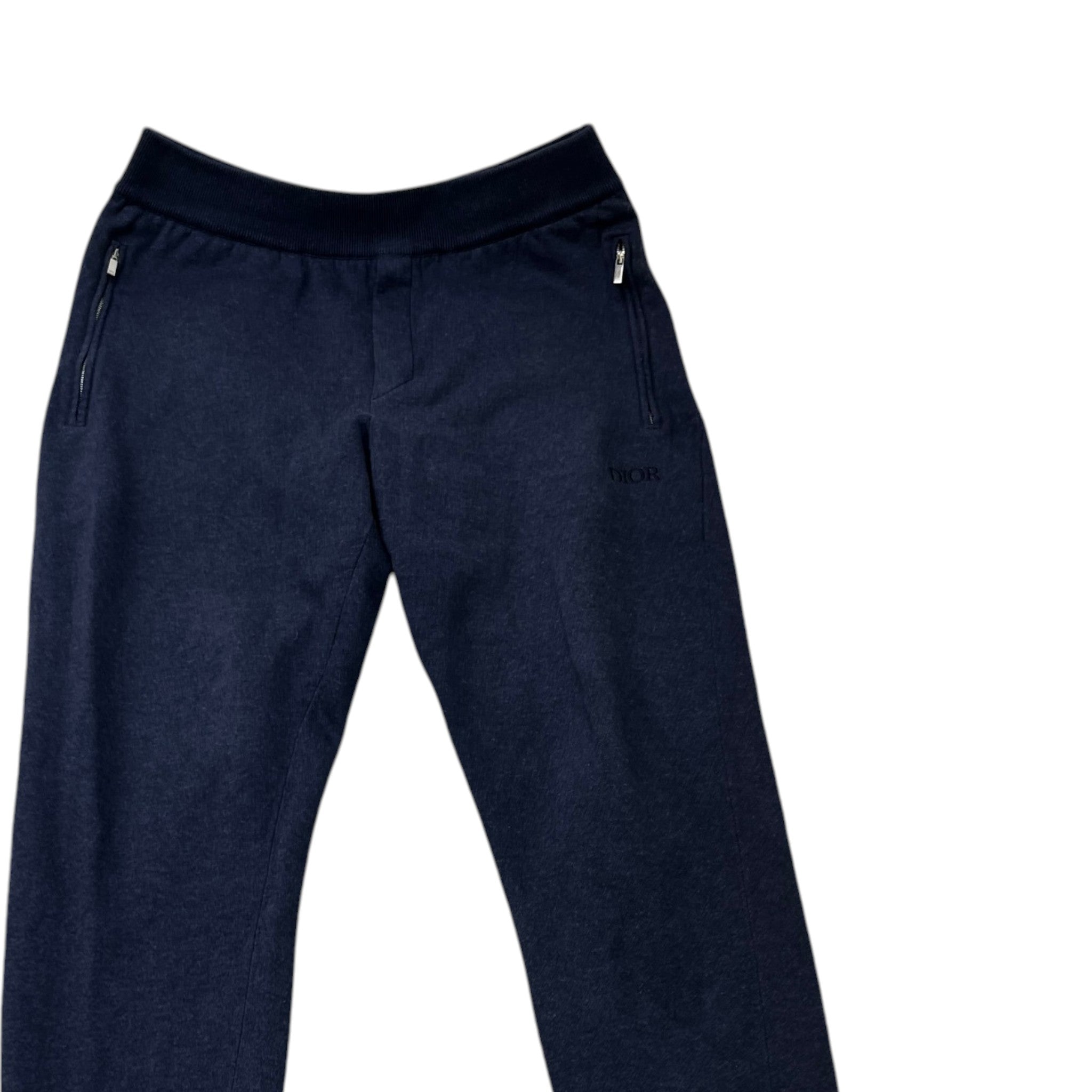 Men's Embroidered Logo Joggers Navy Size M