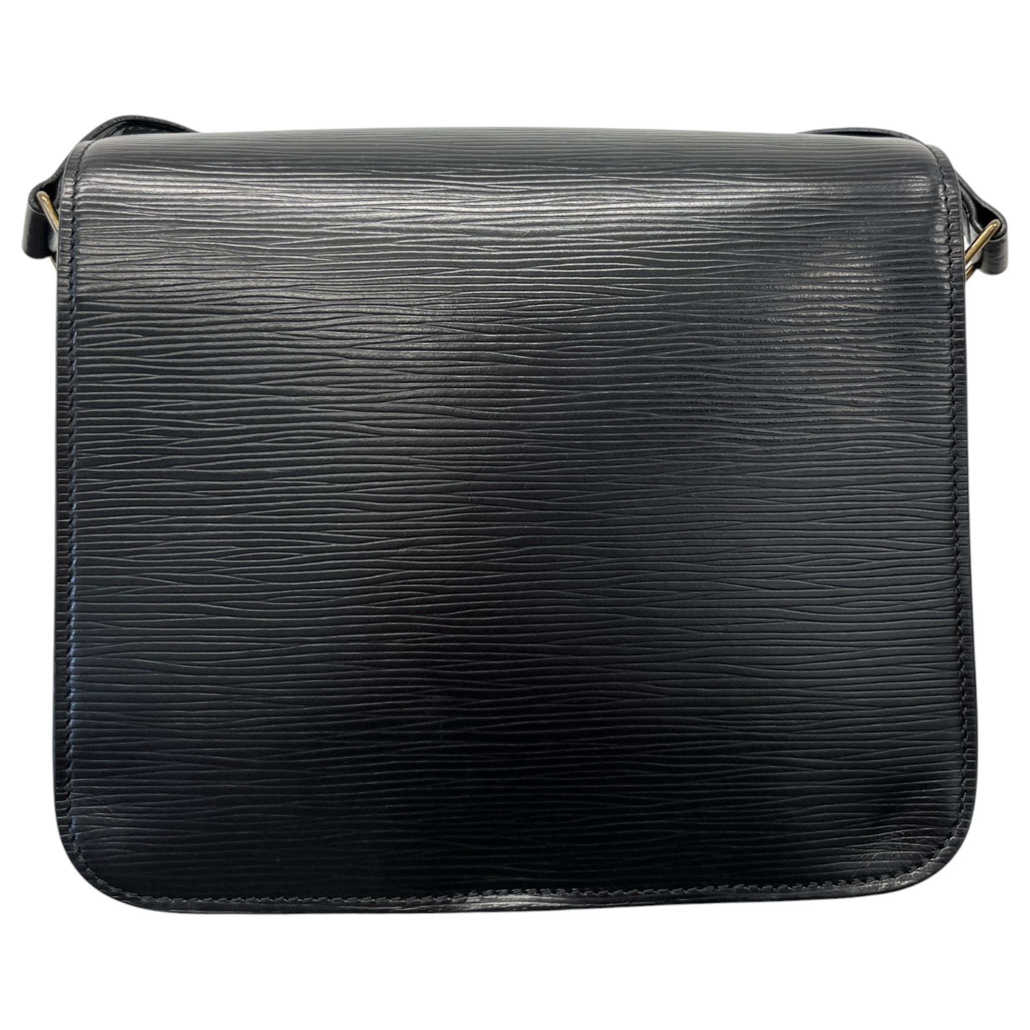 Women's Epi Cartouchiere Mm Bag Black