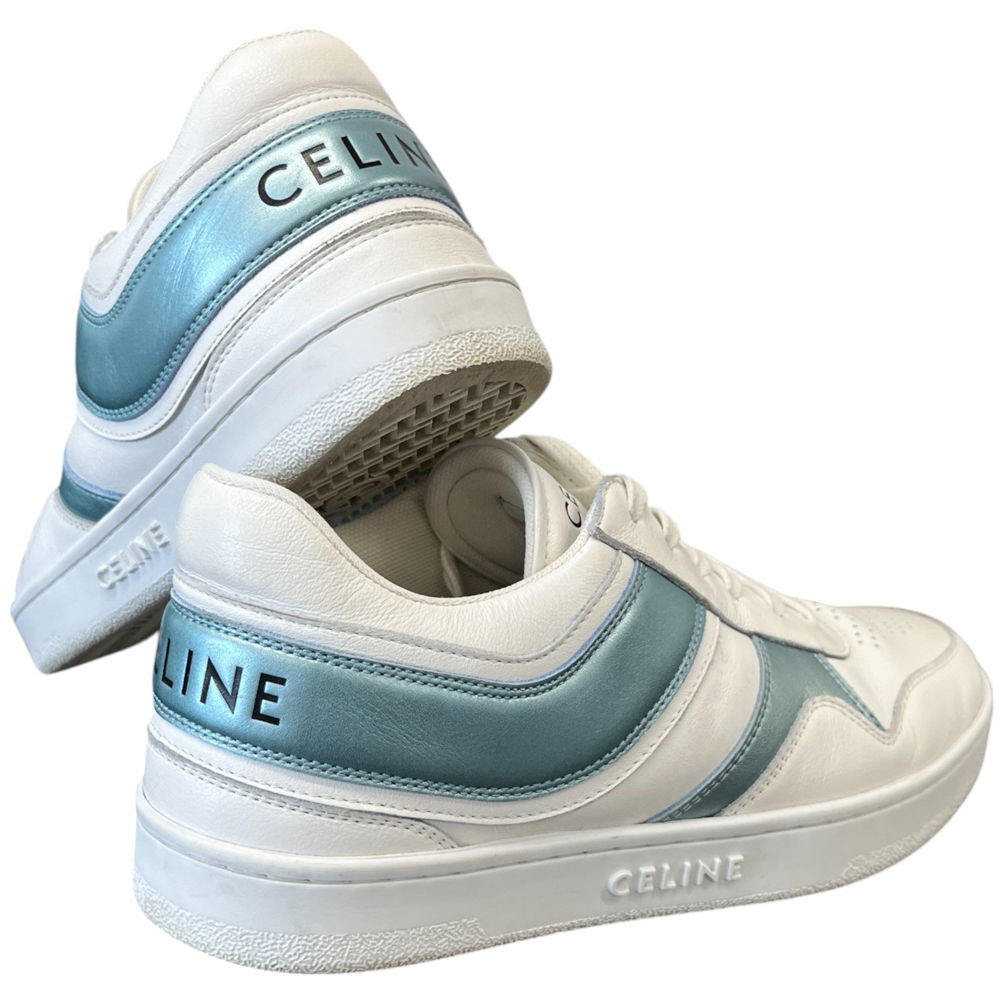 Women's Logo Lace Up Low Trainers White Size EU 37 / UK 4