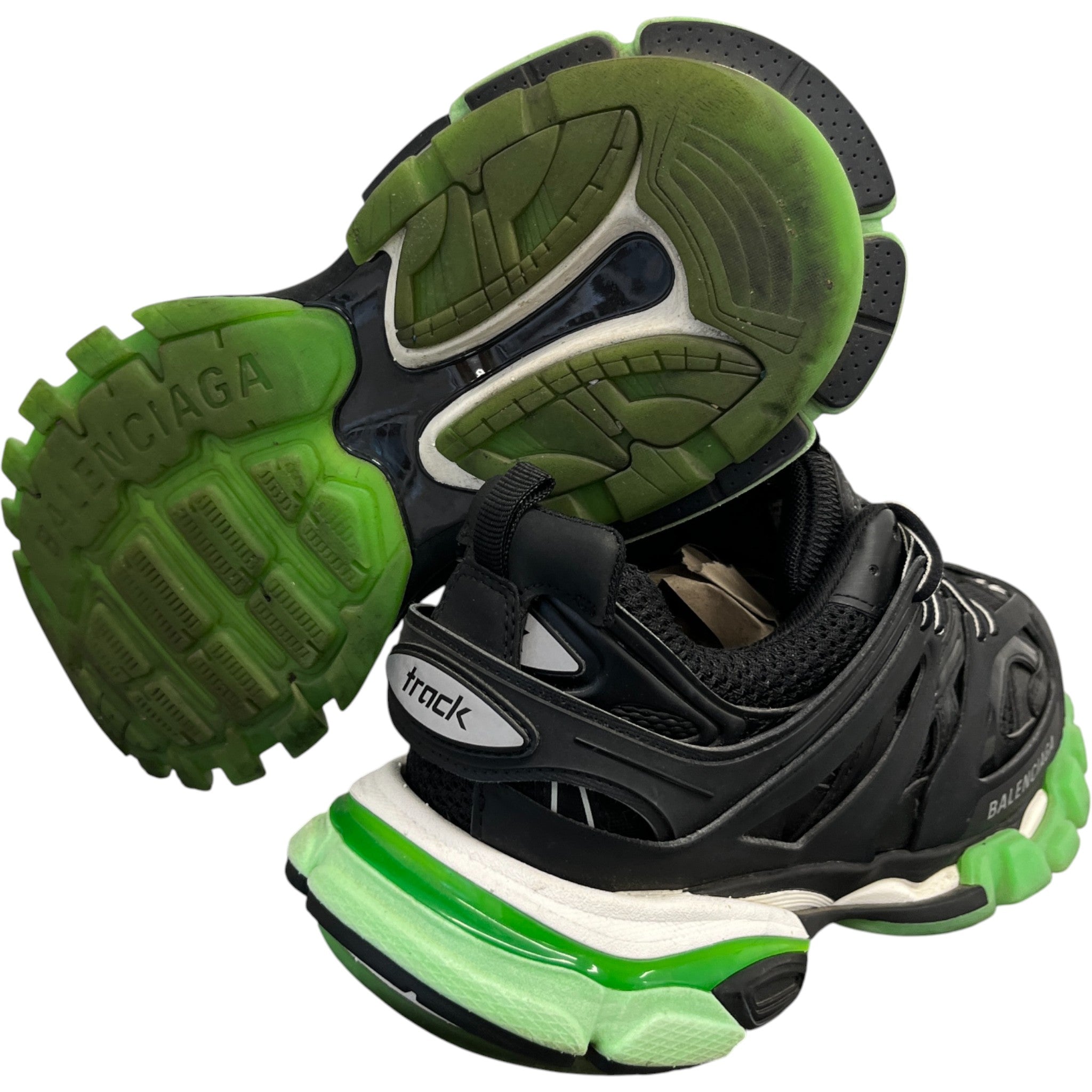 Men's Track Low Trainers Black Size EU 41 / UK 7