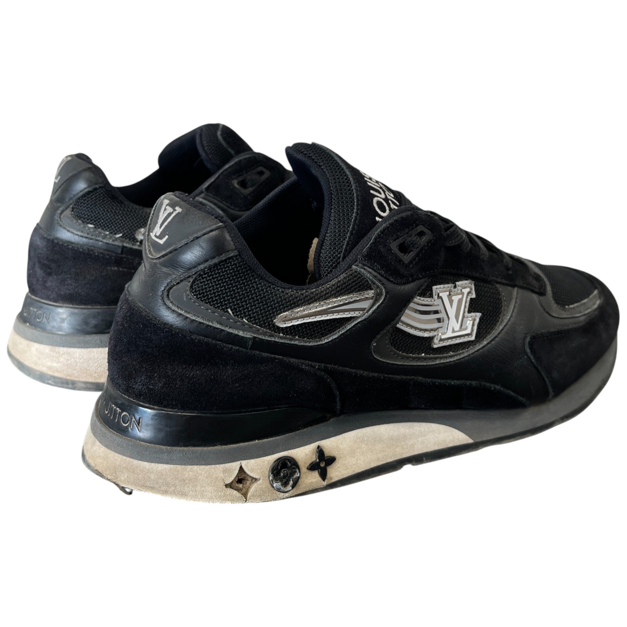Men's Run Away Low Trainers Black Size EU 41 / UK 7
