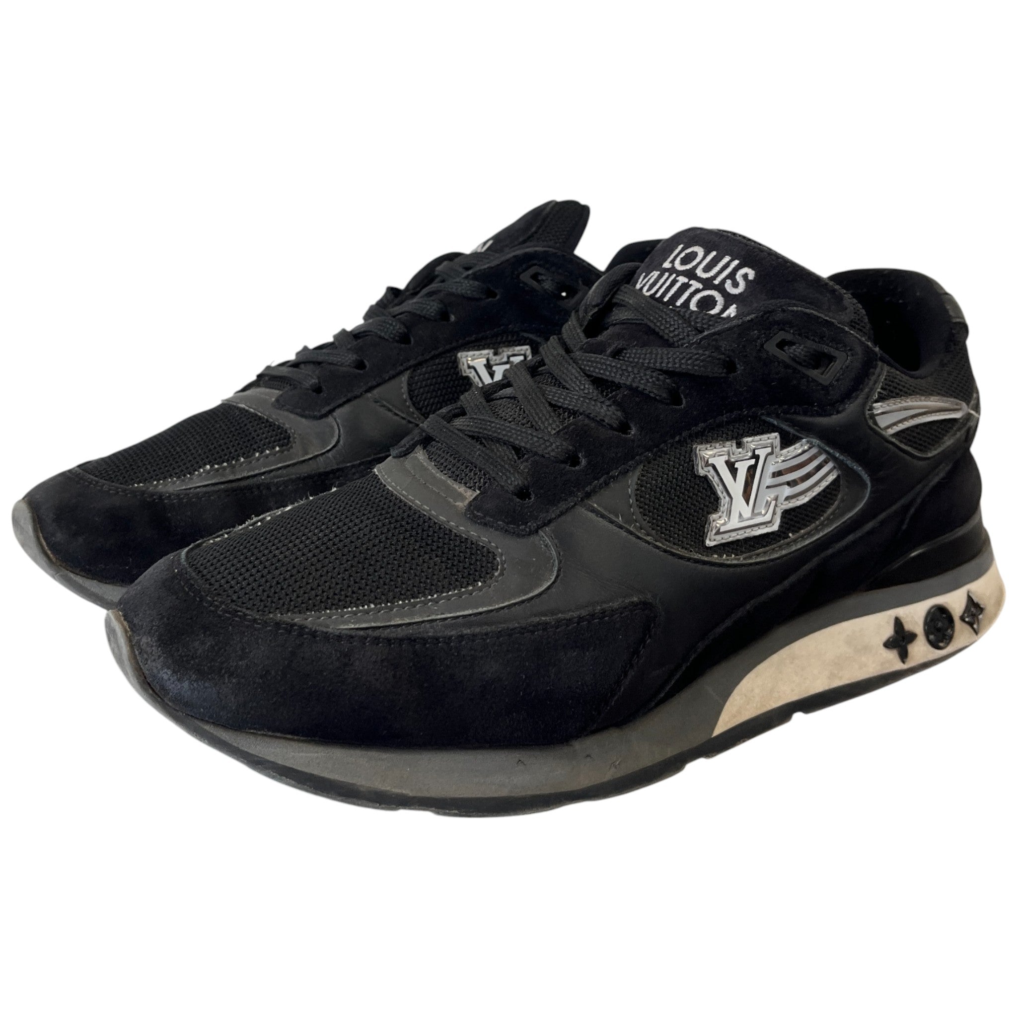 Men's Run Away Low Trainers Black Size EU 41 / UK 7