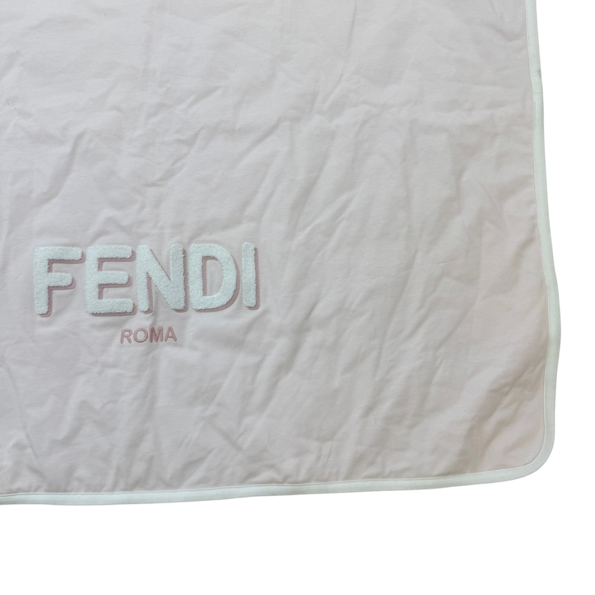 Women's Logo Patch Baby Blanket Pink
