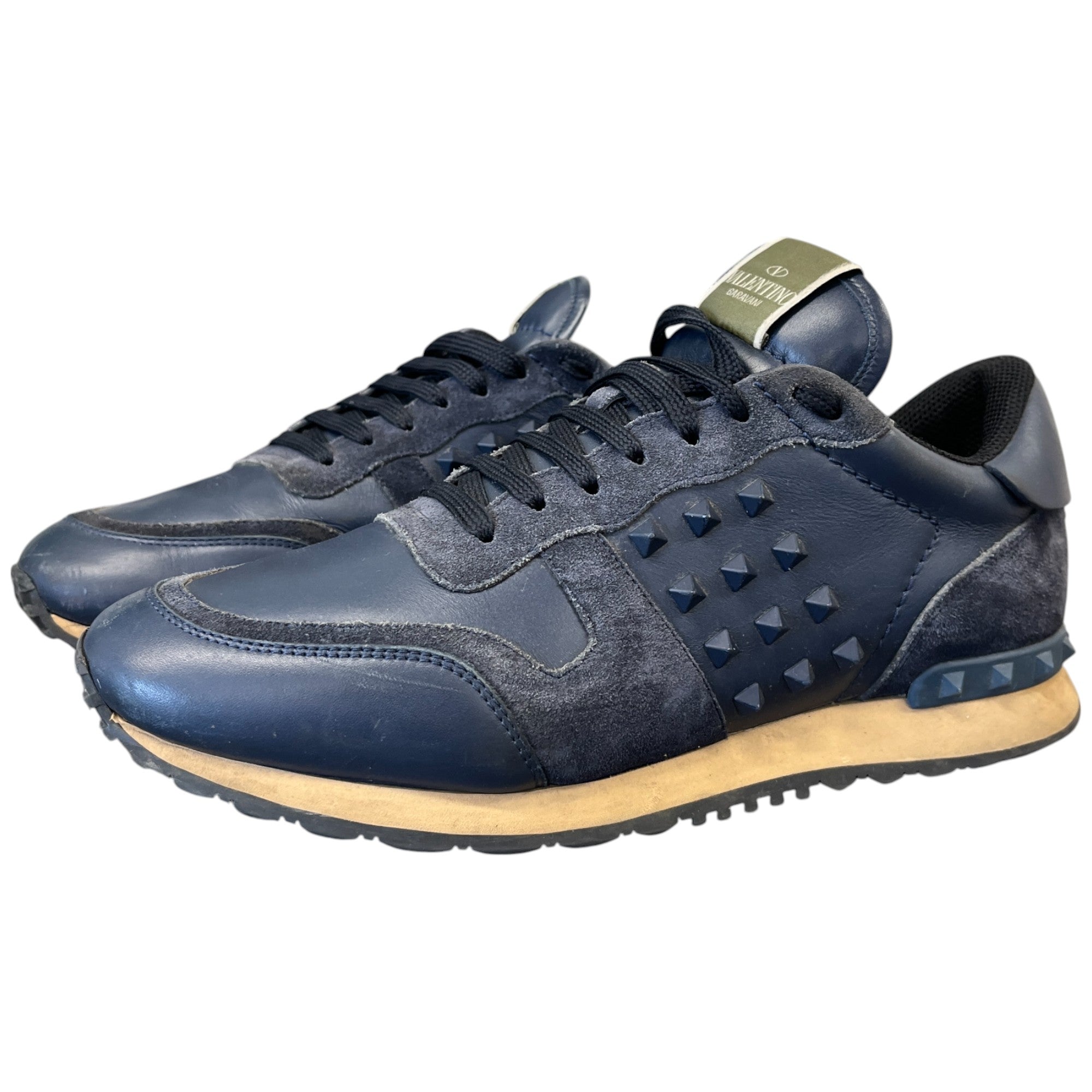 Men's Rockrunner Low Trainers Navy Size EU 43 / UK 9