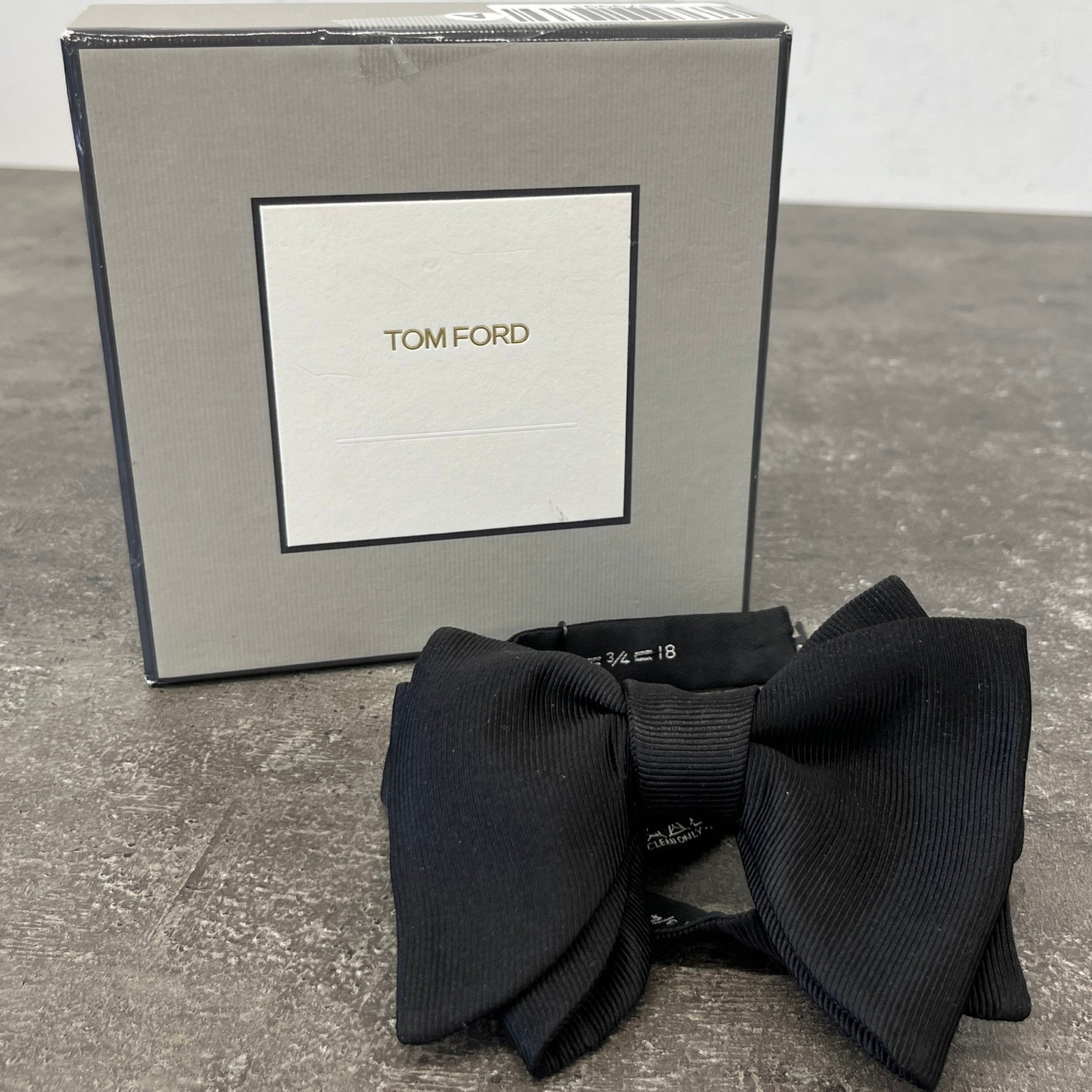 Men's Papillon Silk Bow Tie Black
