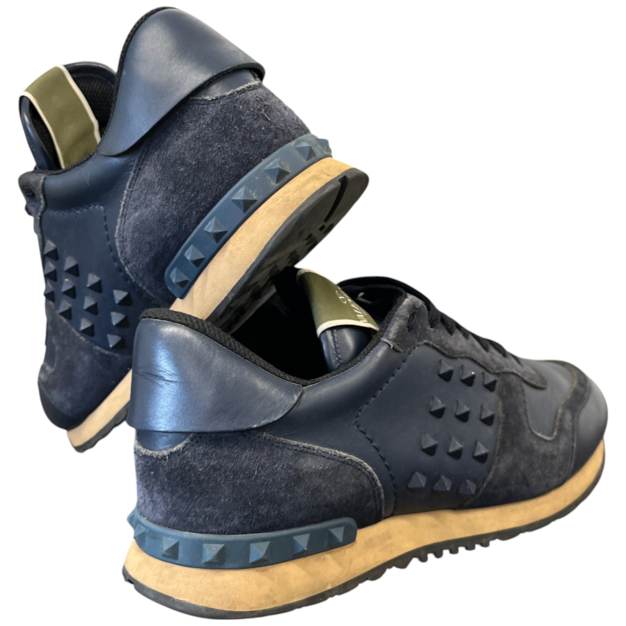 Men's Rockrunner Low Trainers Navy Size EU 43 / UK 9