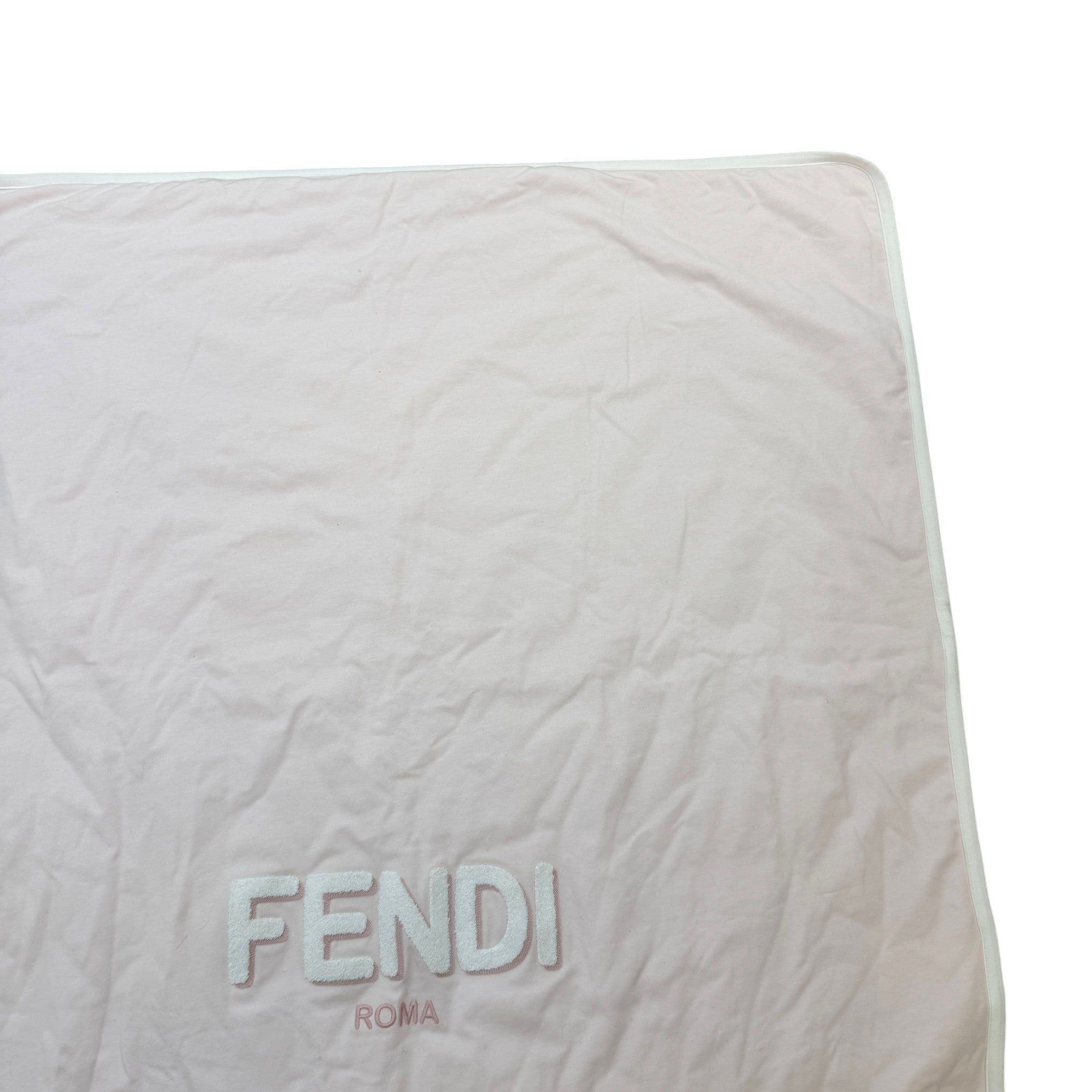 Women's Logo Patch Baby Blanket Pink