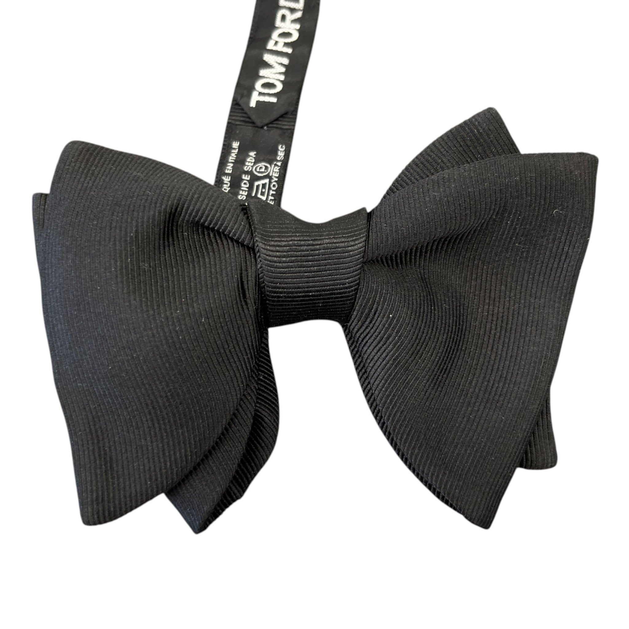 Men's Papillon Silk Bow Tie Black