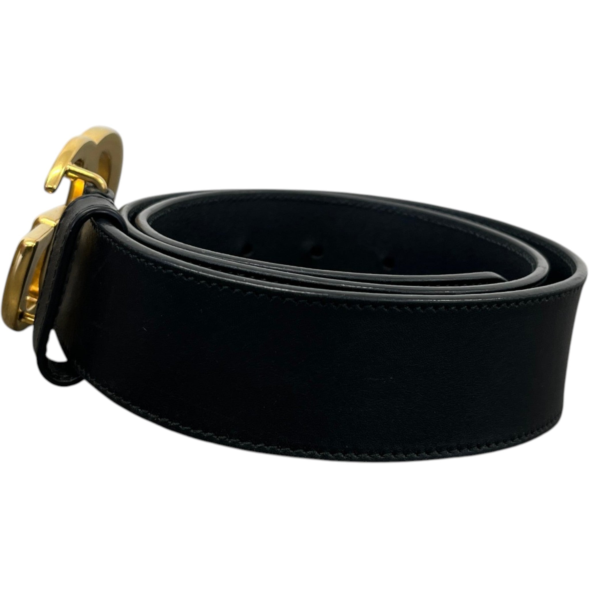 Women's Gg Marmont Belt Black Size 75CM / UK 6