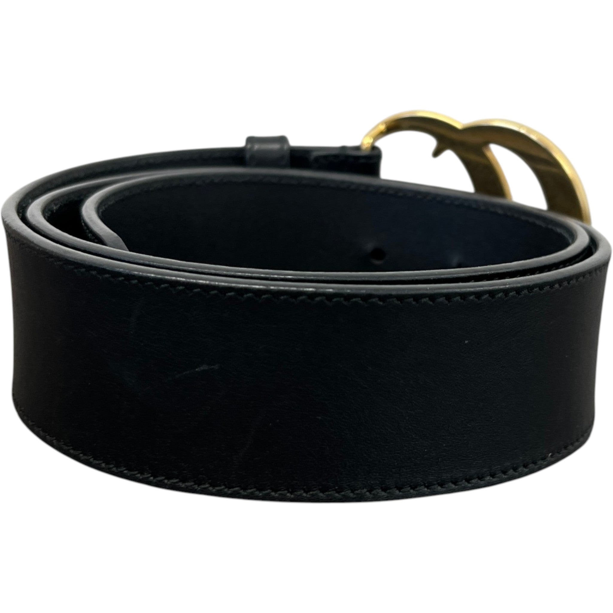 Women's Gg Marmont Belt Black Size 75CM / UK 6