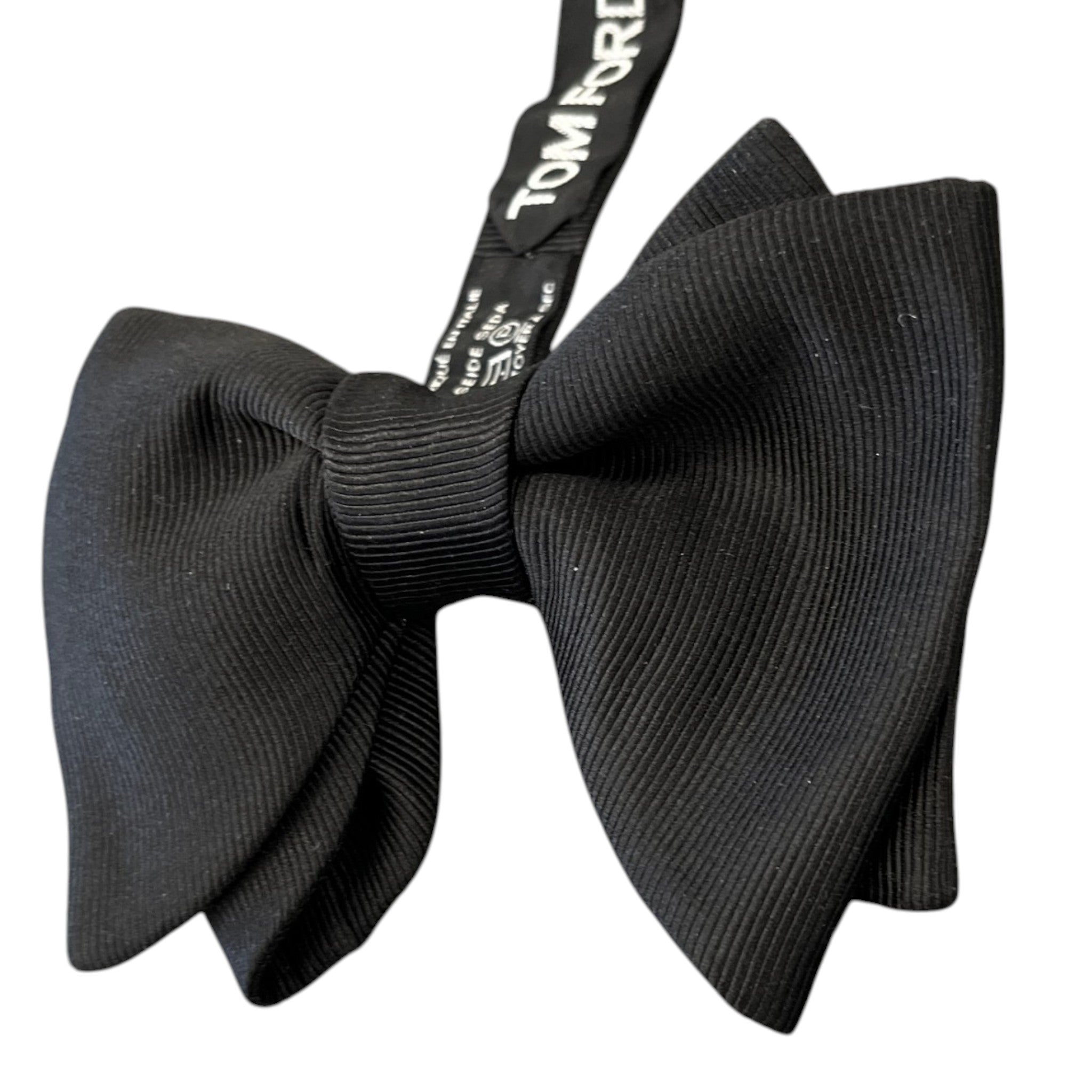 Men's Papillon Silk Bow Tie Black