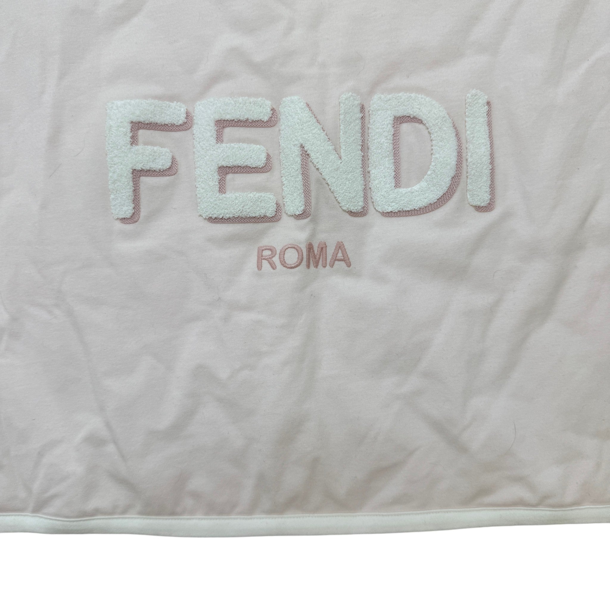 Women's Logo Patch Baby Blanket Pink