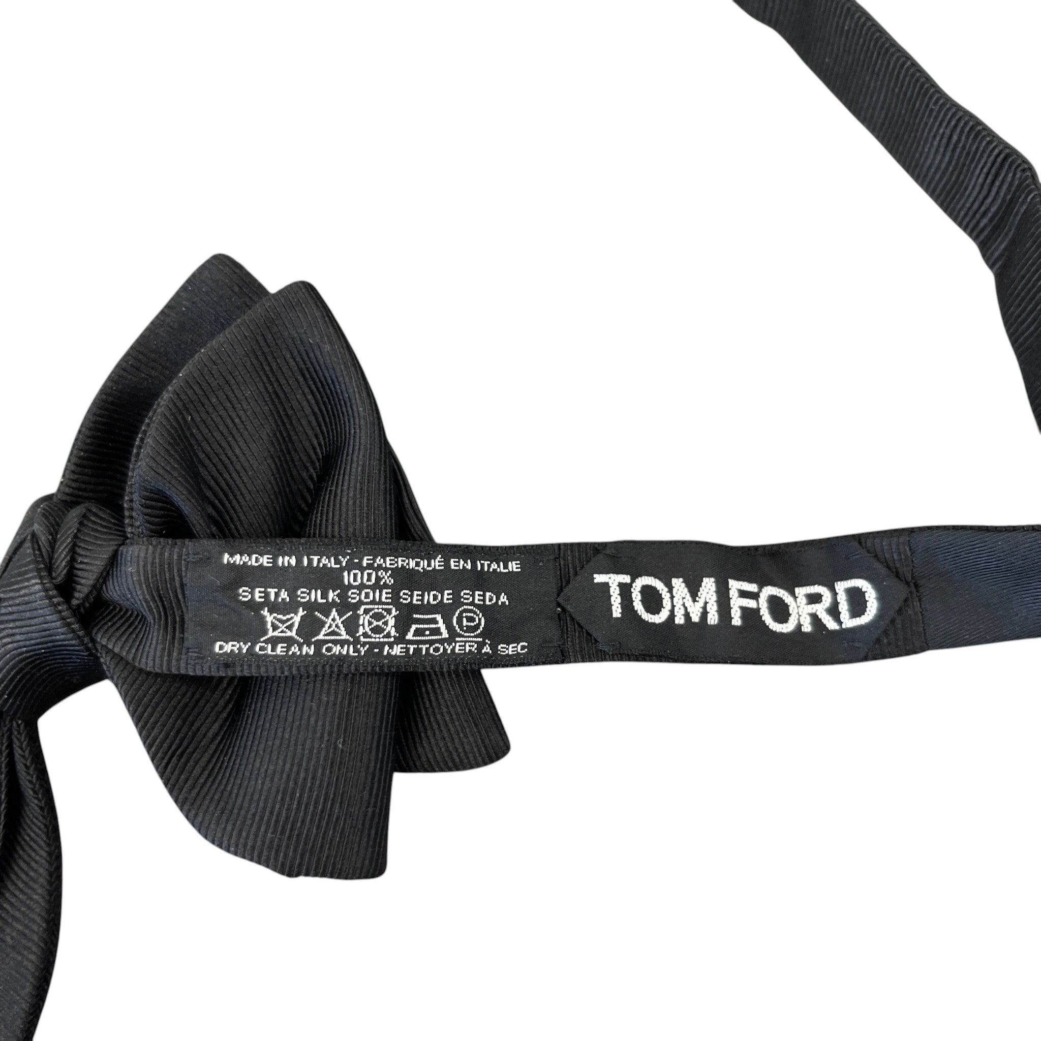 Men's Papillon Silk Bow Tie Black
