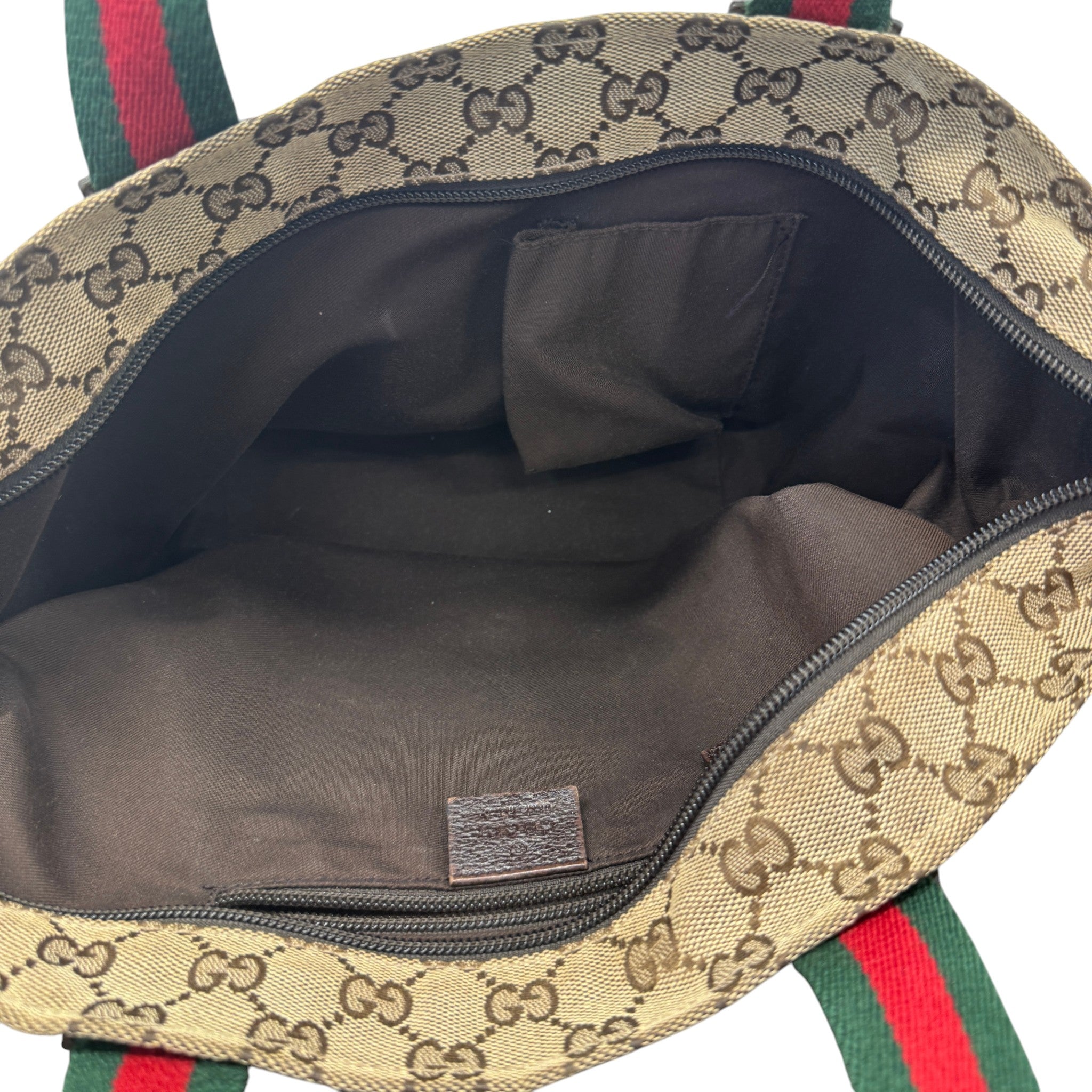 Women's Web Sherry Line Tote Bag Brown