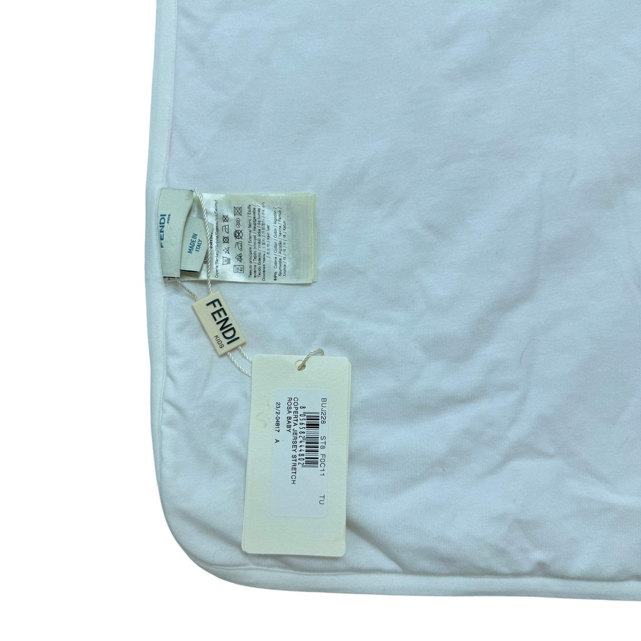 Women's Logo Patch Baby Blanket Pink