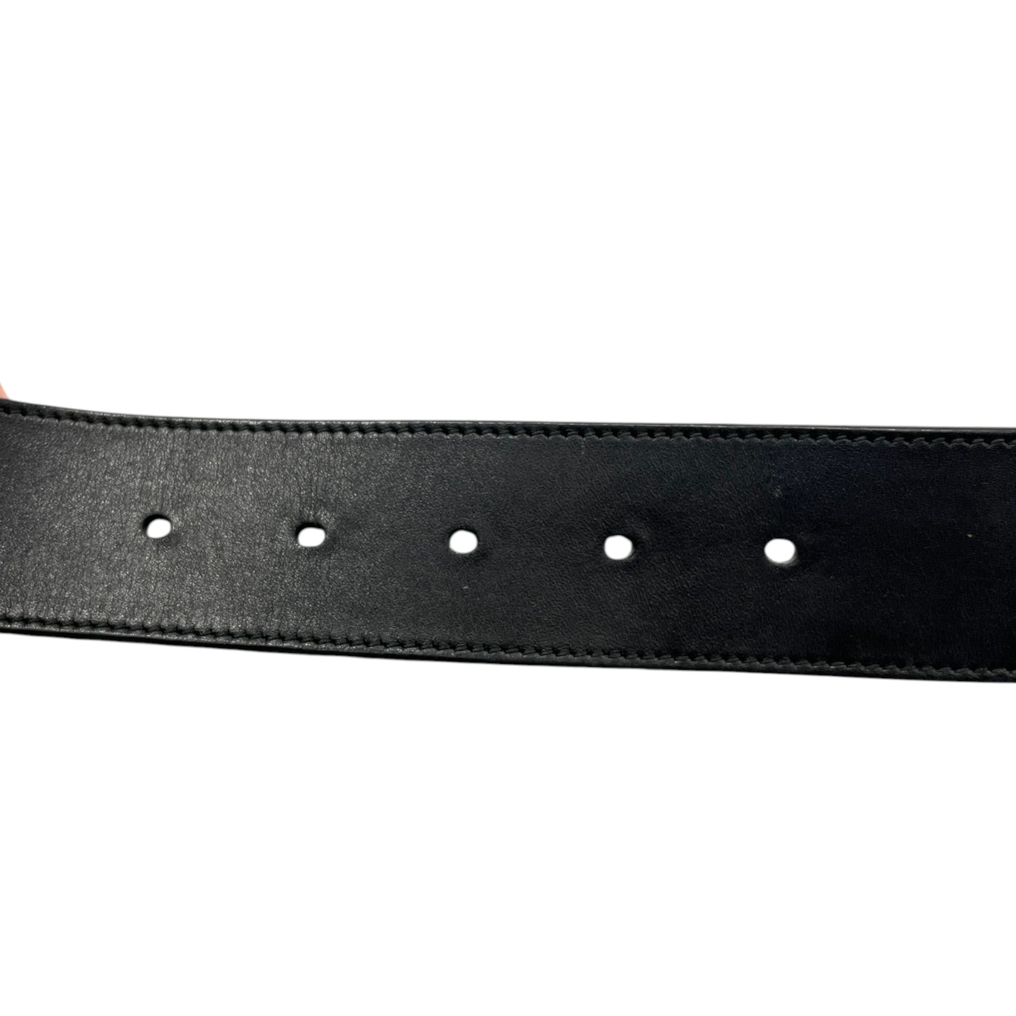 Women's Gg Marmont Belt Black Size 75CM / UK 6