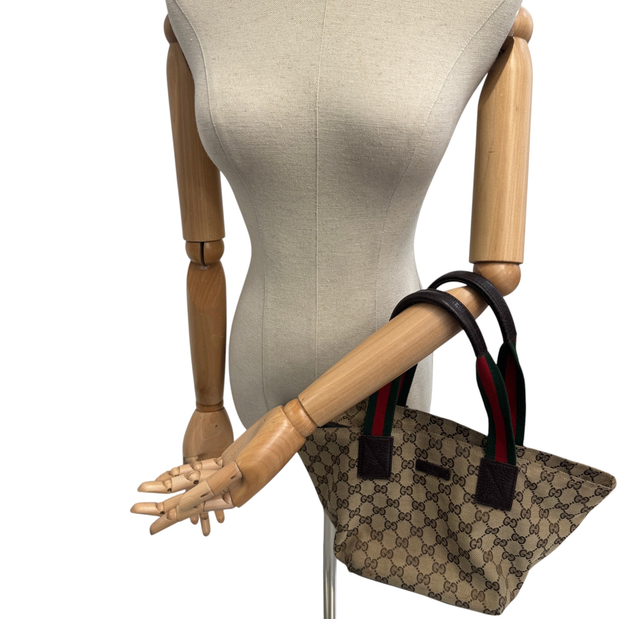 Women's Web Sherry Line Tote Bag Brown