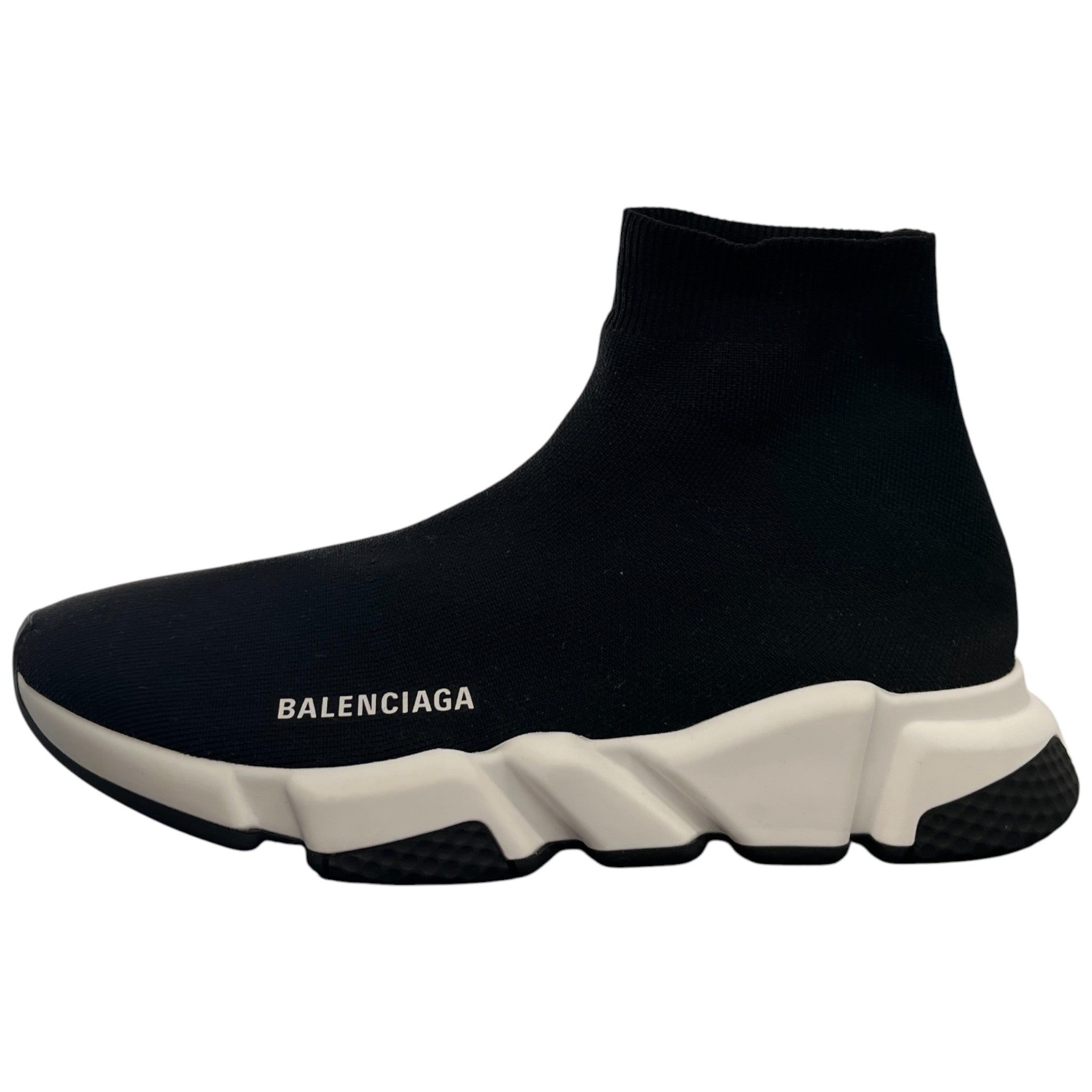 Men's Speed Sock High Trainers Black Size EU 41 / UK 7