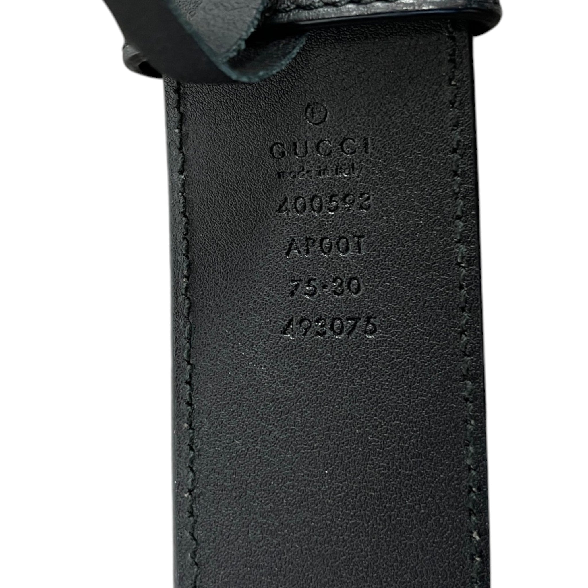 Women's Gg Marmont Belt Black Size 75CM / UK 6