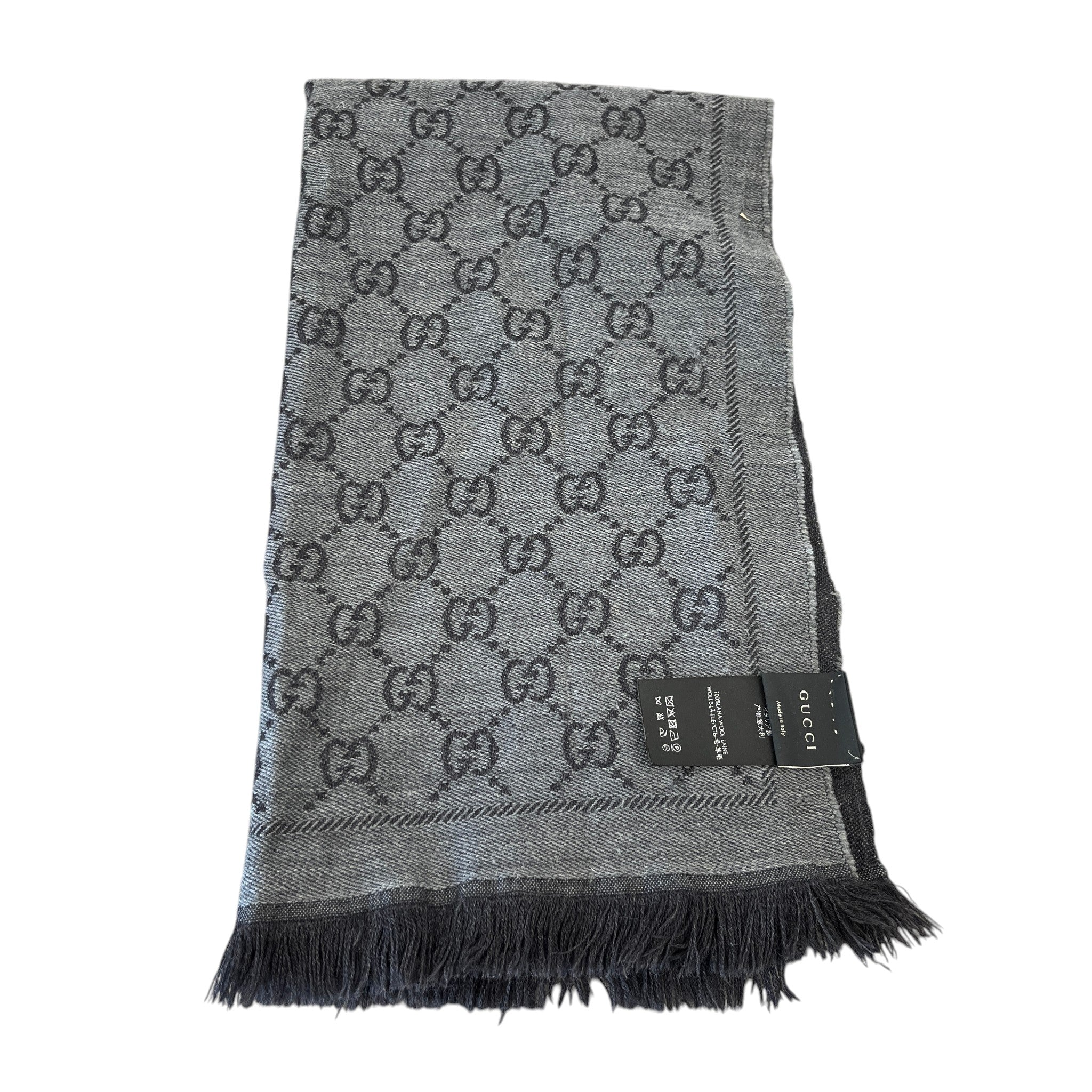 Men's Gg Supreme Scarf Grey