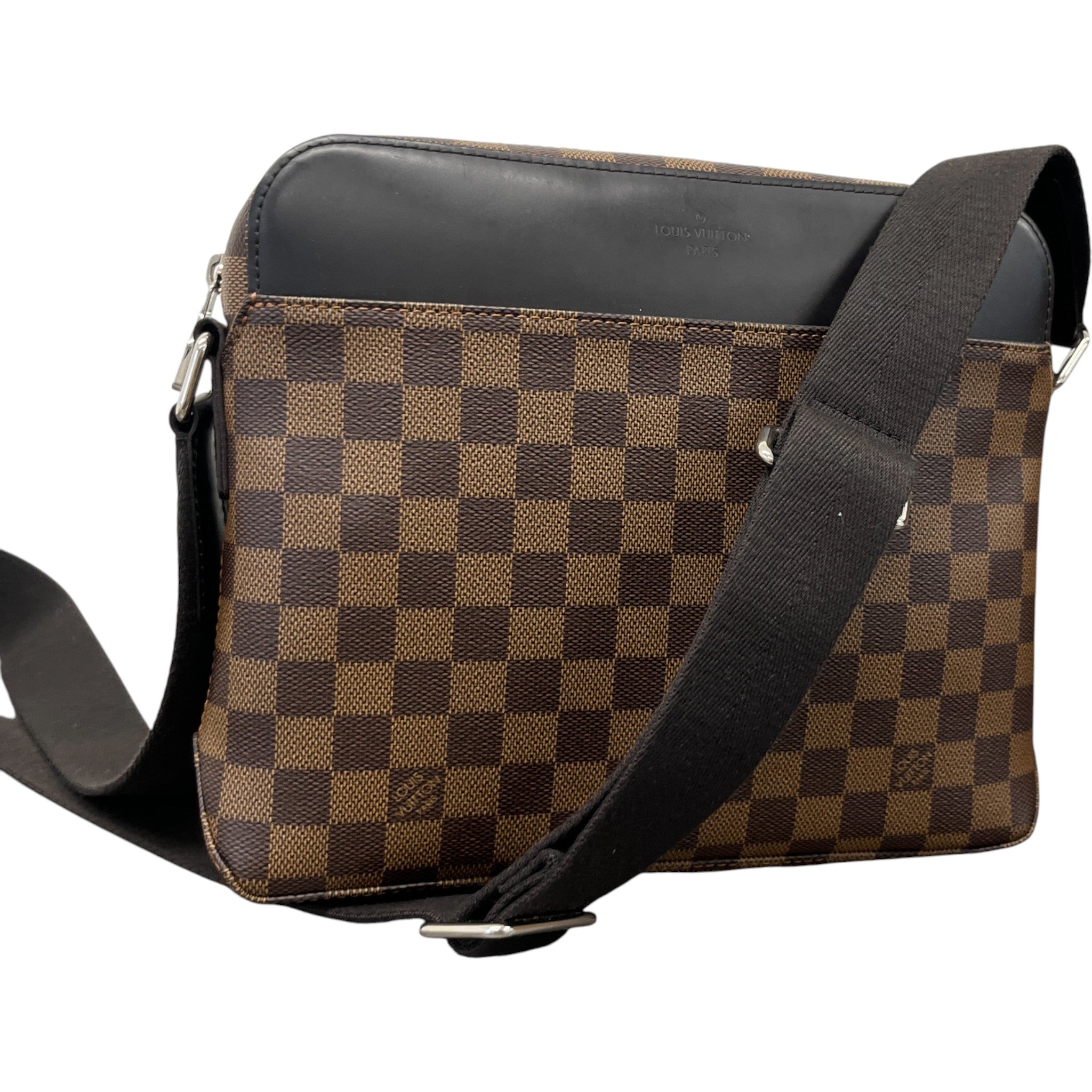 Men's Damier Ebene Jake Pm Messenger Bag Brown