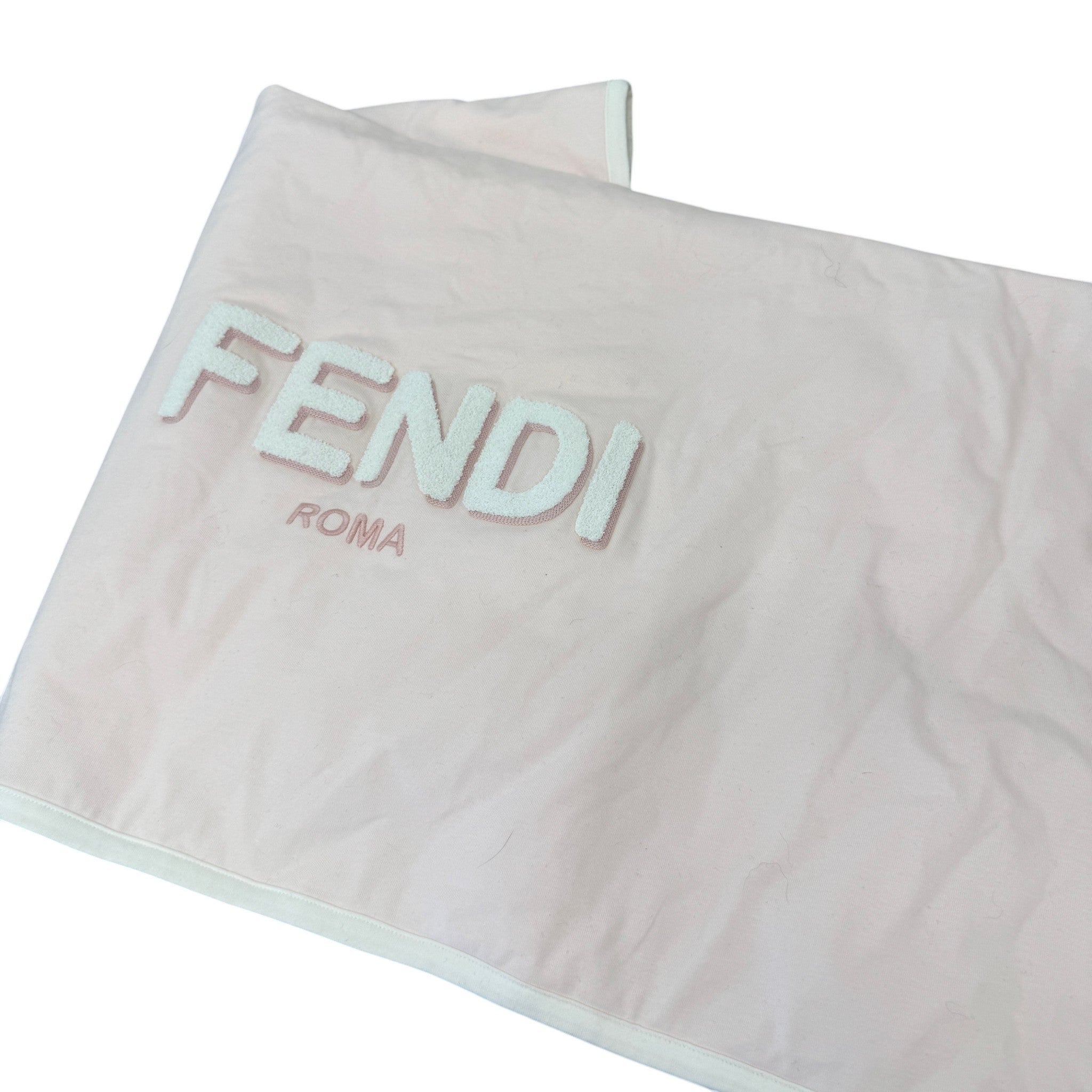 Women's Logo Patch Baby Blanket Pink