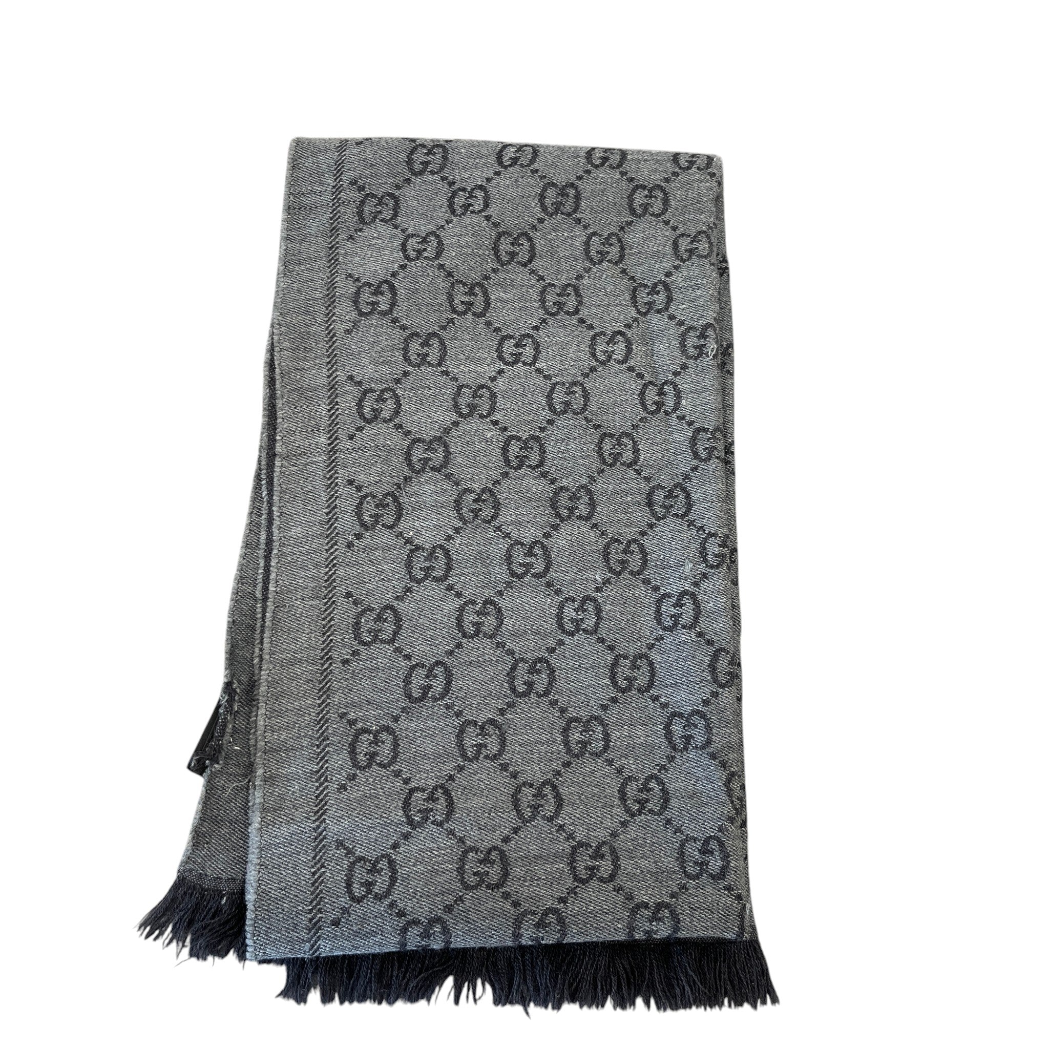 Men's Gg Supreme Scarf Grey