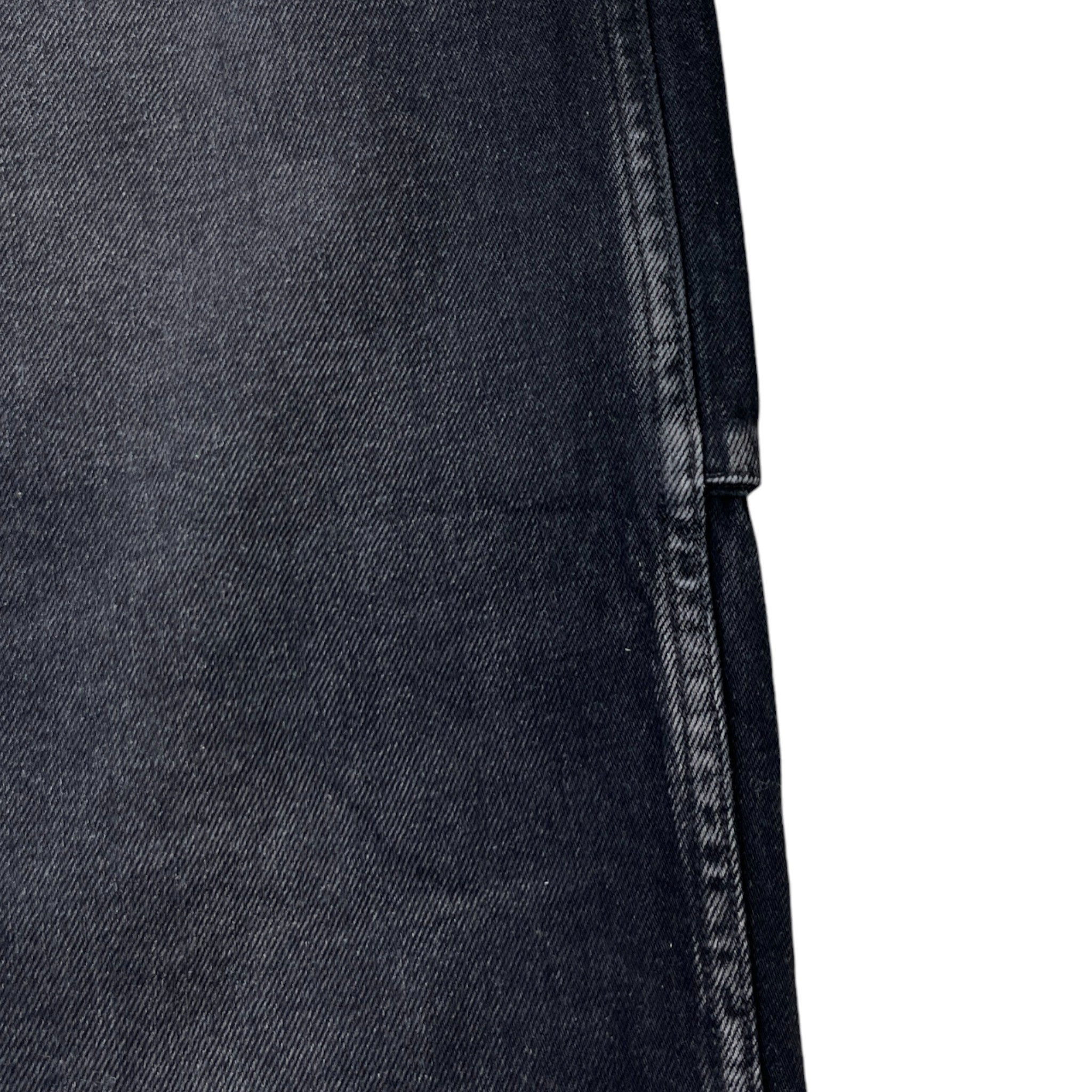 Men's Distressed Jeans Black Size Waist 30"