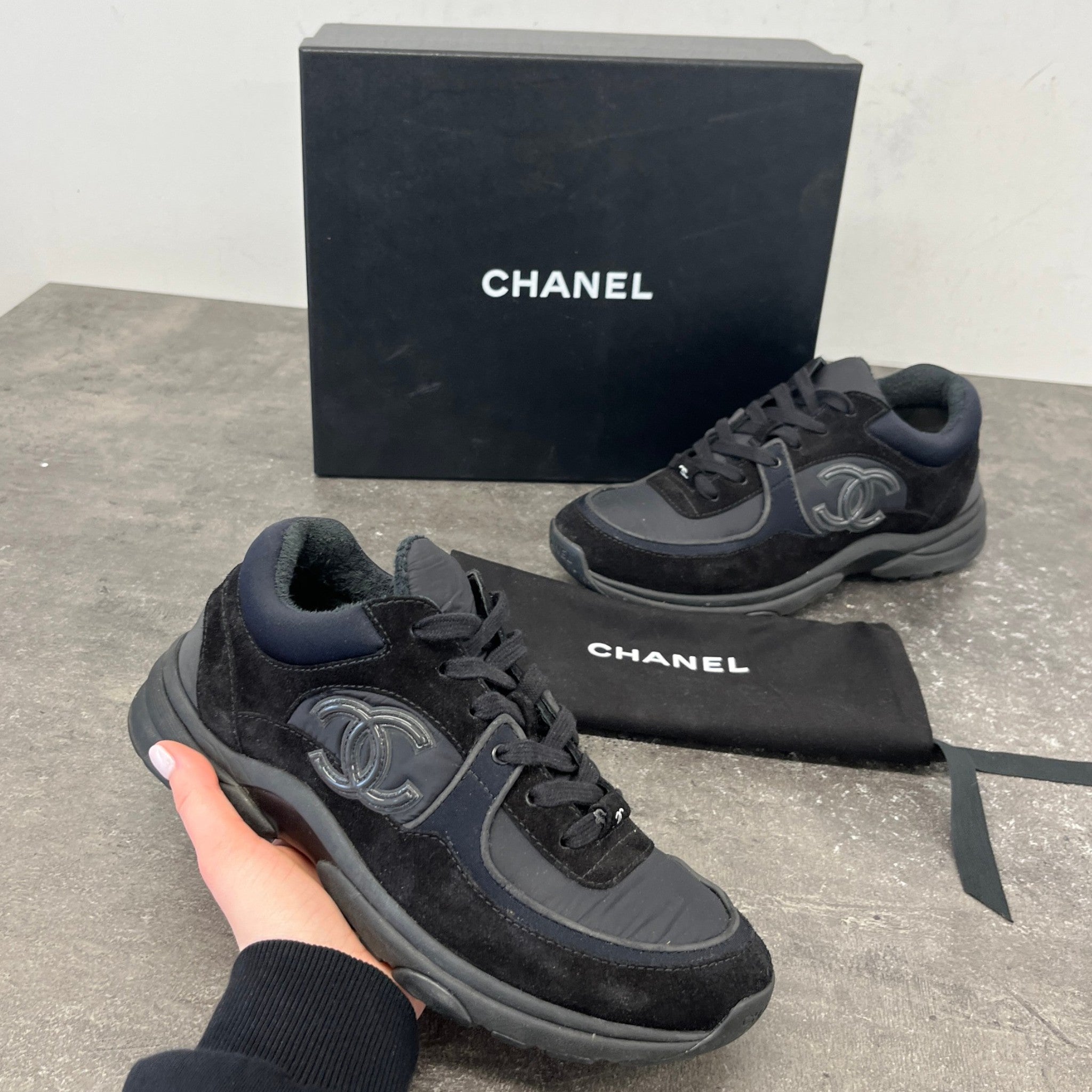 Women's Cc Runner Low Trainers Black Size EU 39 / UK 6