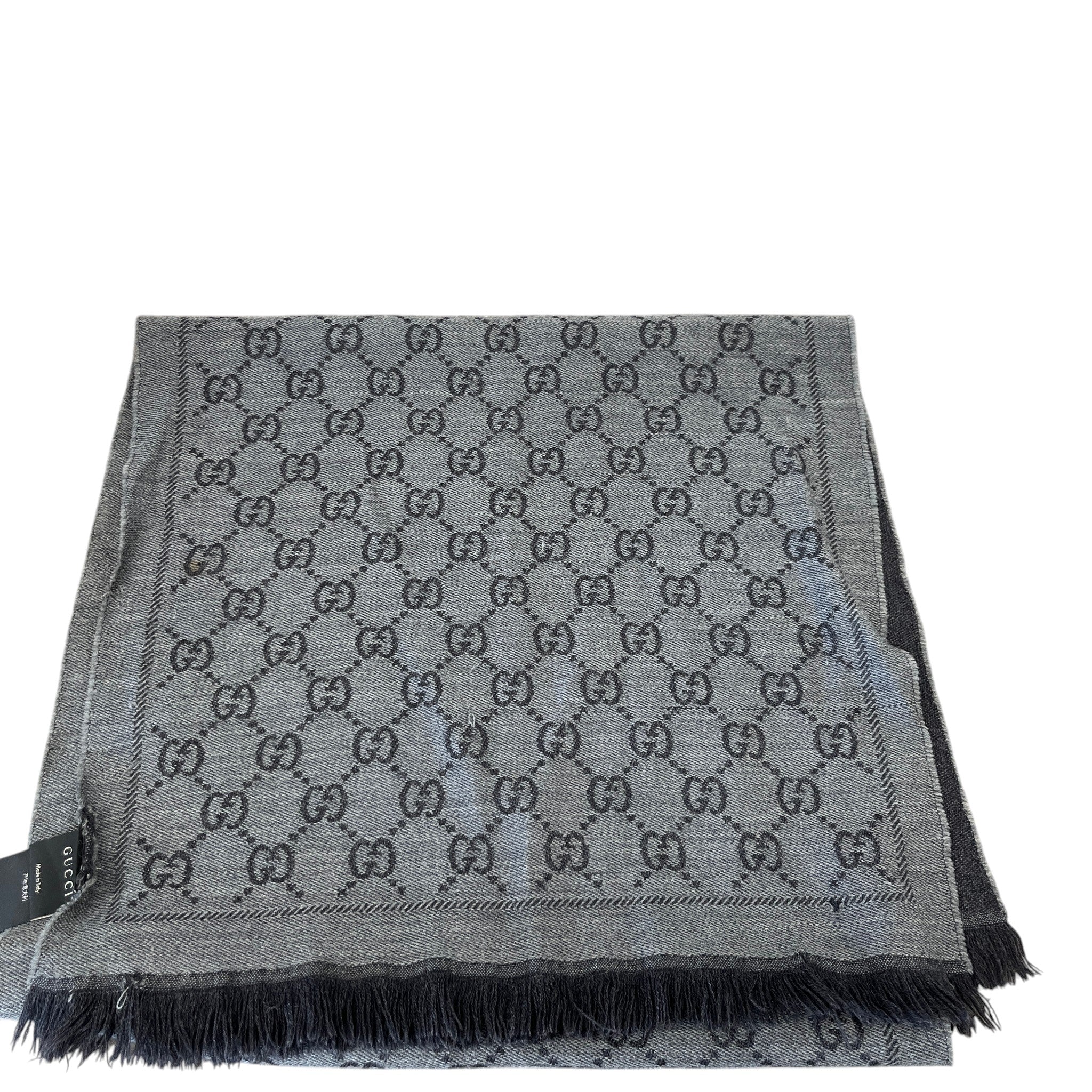 Men's Gg Supreme Scarf Grey