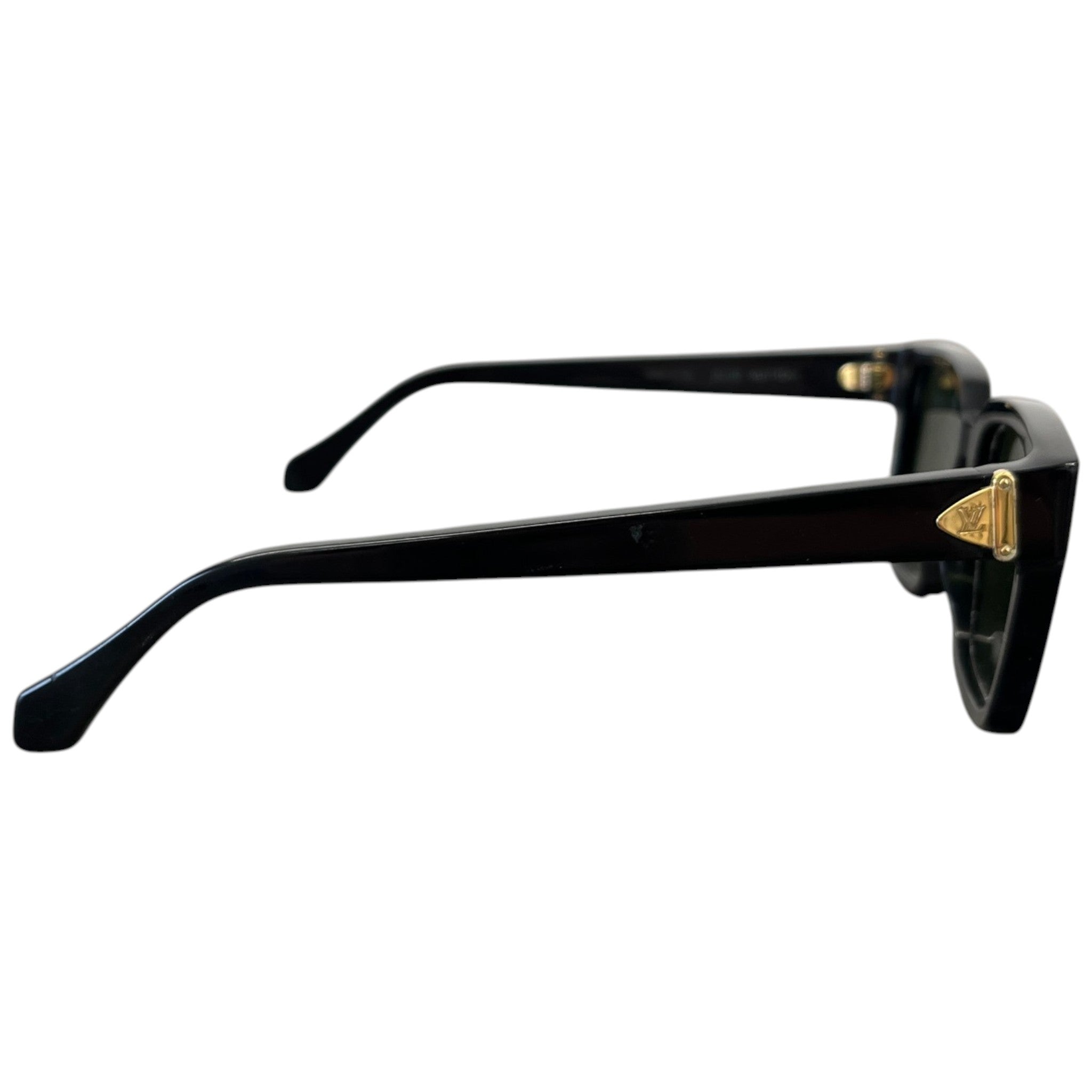 Men's Lv Glide Z1692W Sunglasses Black